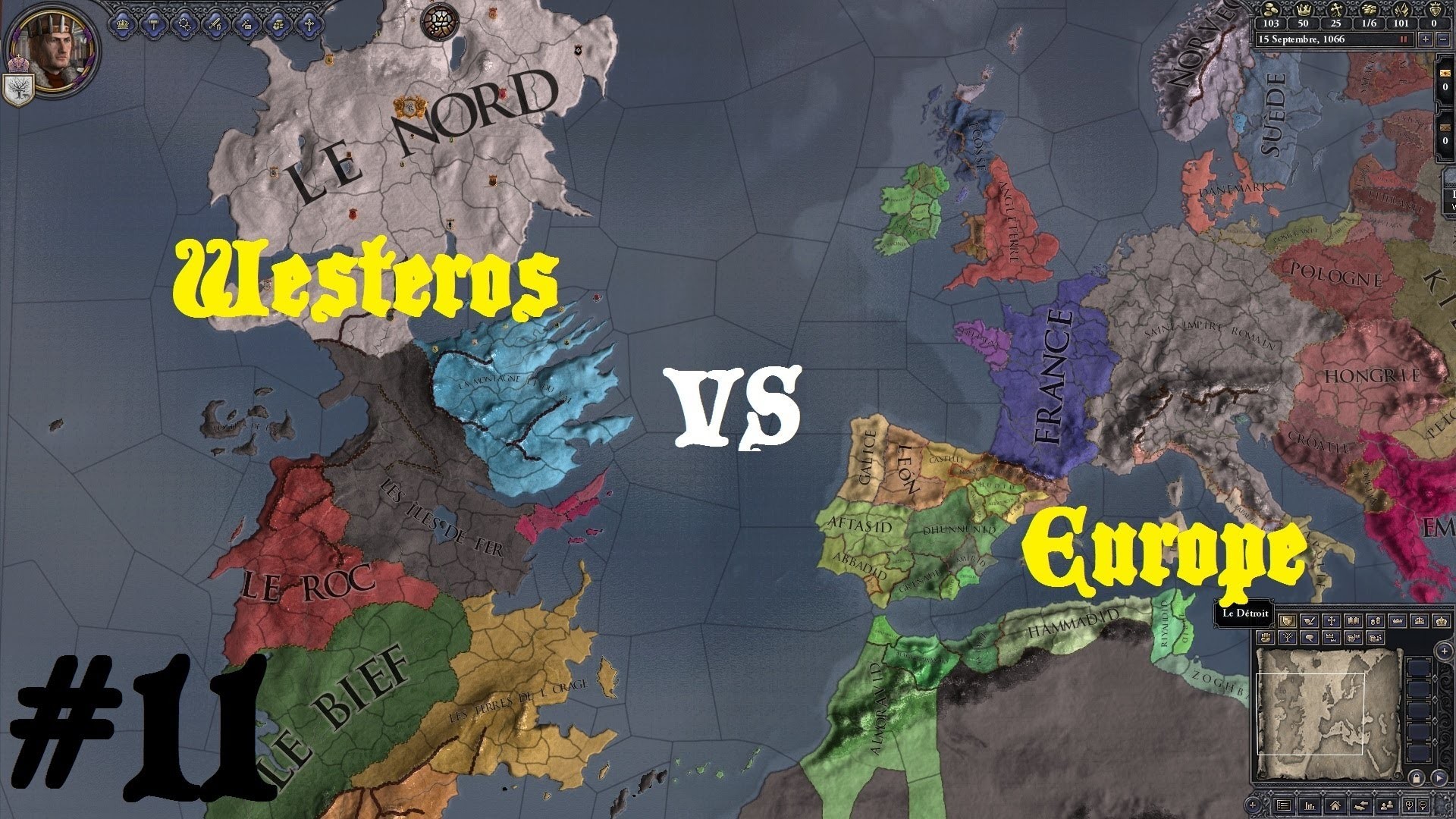 1920x1080 Crusader Kings 2 - Game of Thrones : Westeros vs L'Europe #11 (fin) ! Par  Uneuro - YouTube