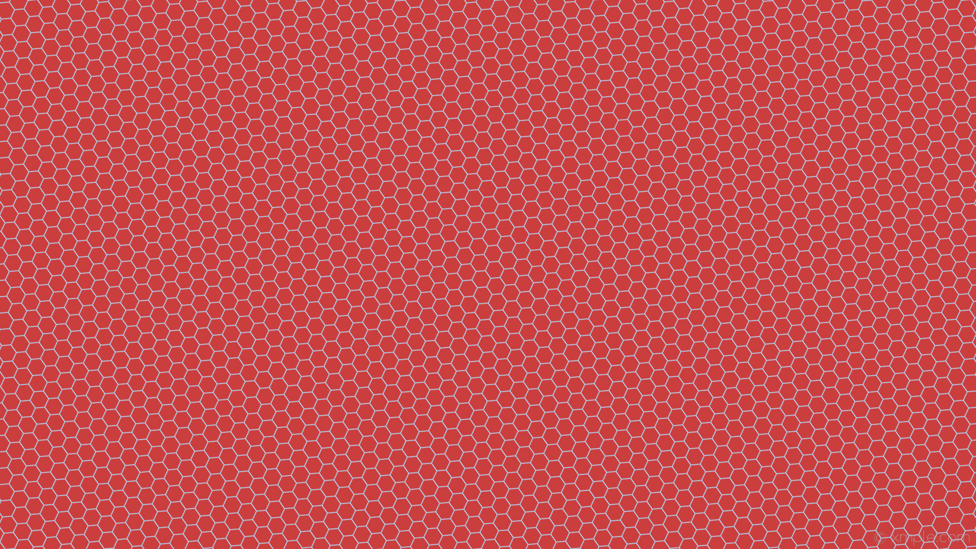 1920x1080 wallpaper red honeycomb beehive hexagon blue light steel blue #cb3e3e  #b0c4de diagonal 35Â°