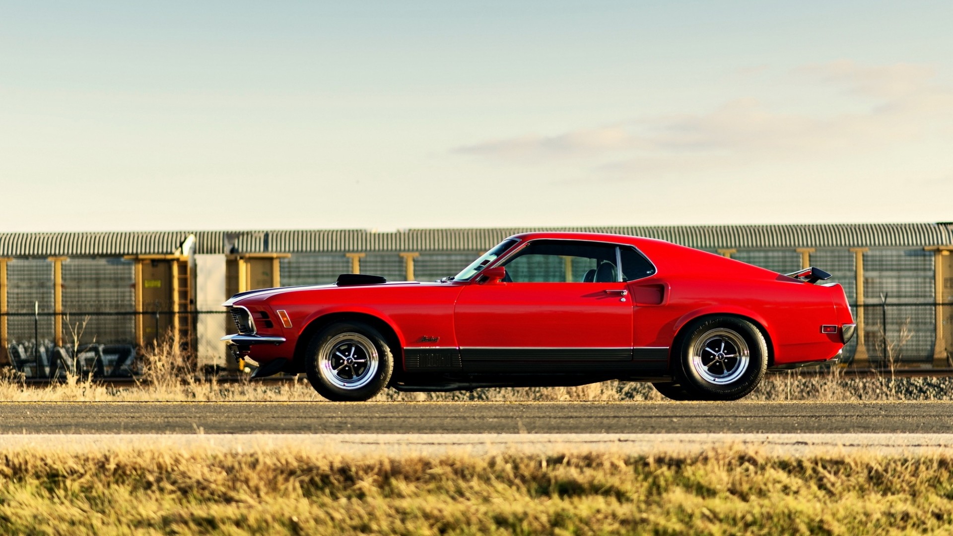1920x1080 Preview wallpaper ford mustang, mach 1, muscle car 