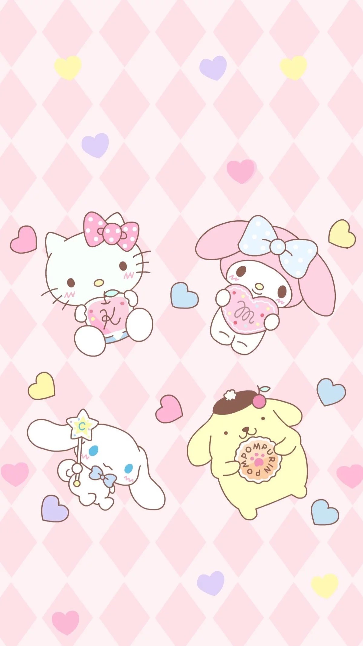 1200x2132 Sanrio Wallpaper, Kitty Wallpaper, Phone Wallpapers, Sanrio Characters, Hello  Kitty, Kawaii, Wallpapers, Kawaii Cute, Wallpaper For Phone
