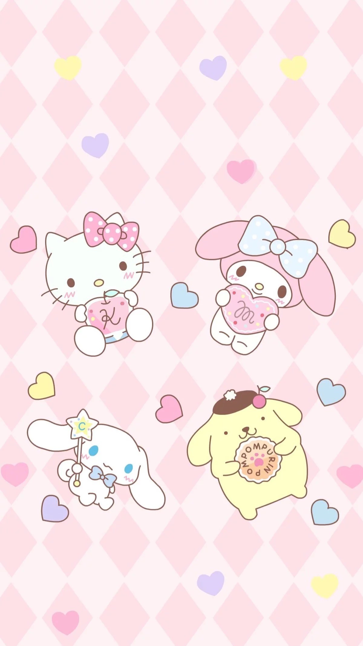 Sanrio Characters, cartoon, HD phone wallpaper