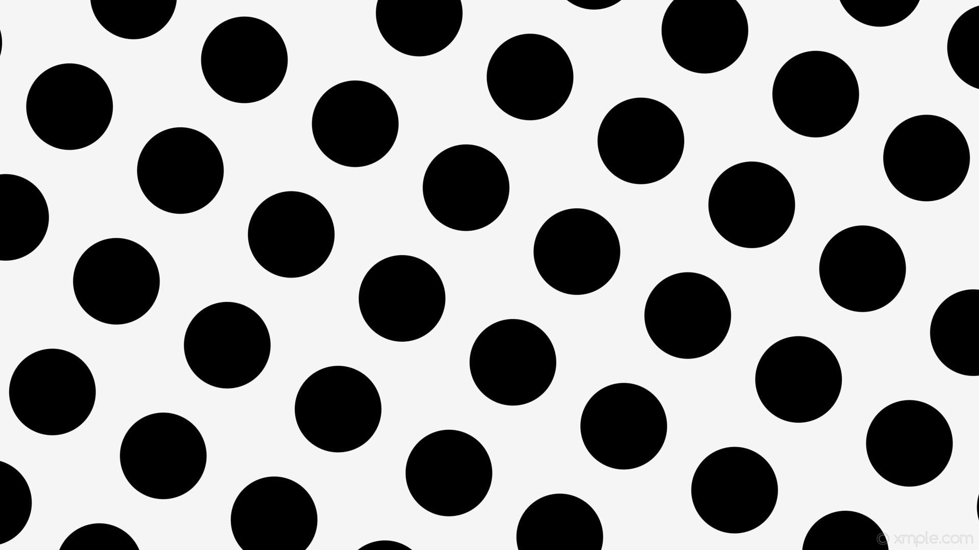 1920x1080 wallpaper white dots polka black spots white smoke #f5f5f5 #000000 150Â°  170px 251px