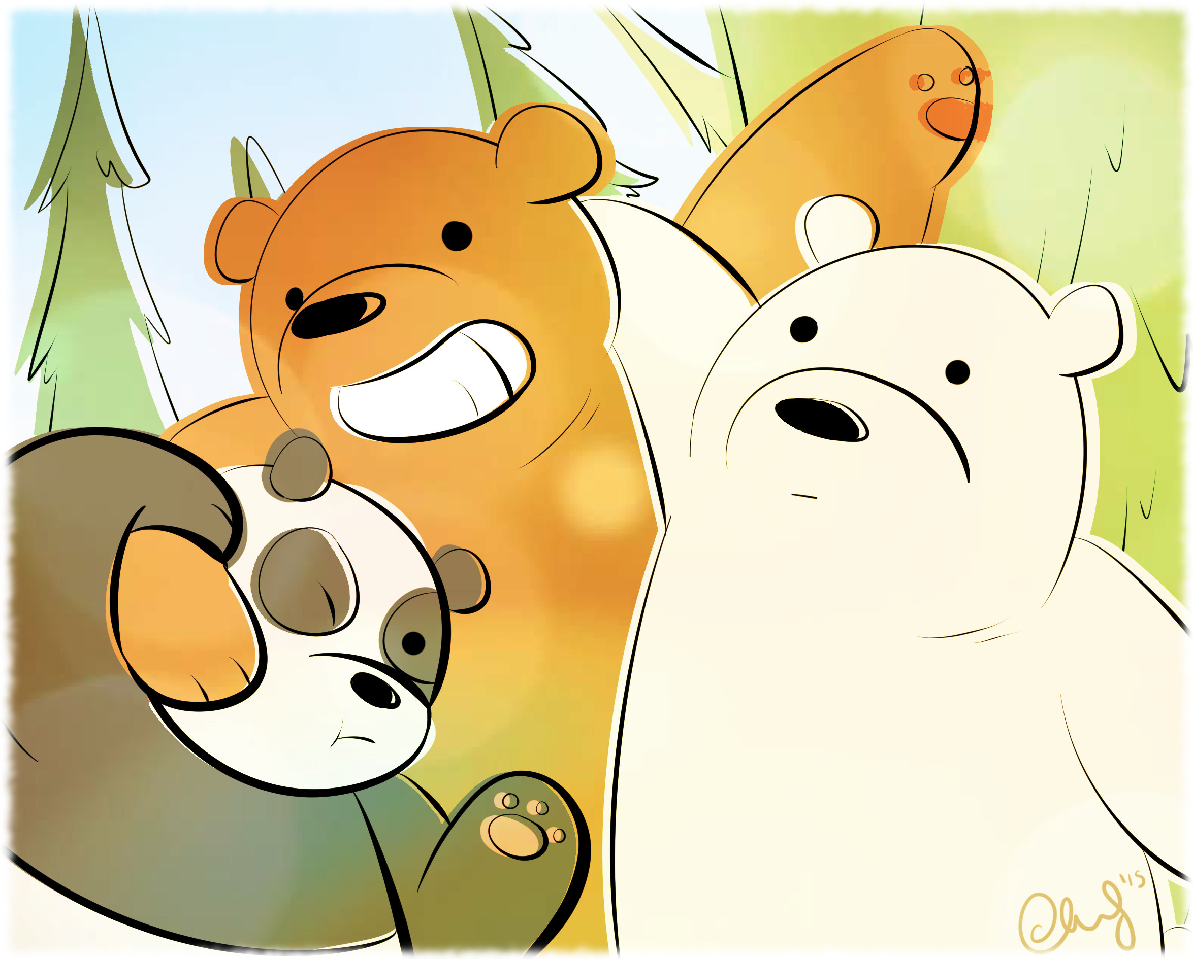2349x1890 We Bare Bears by ccucco We Bare Bears by ccucco