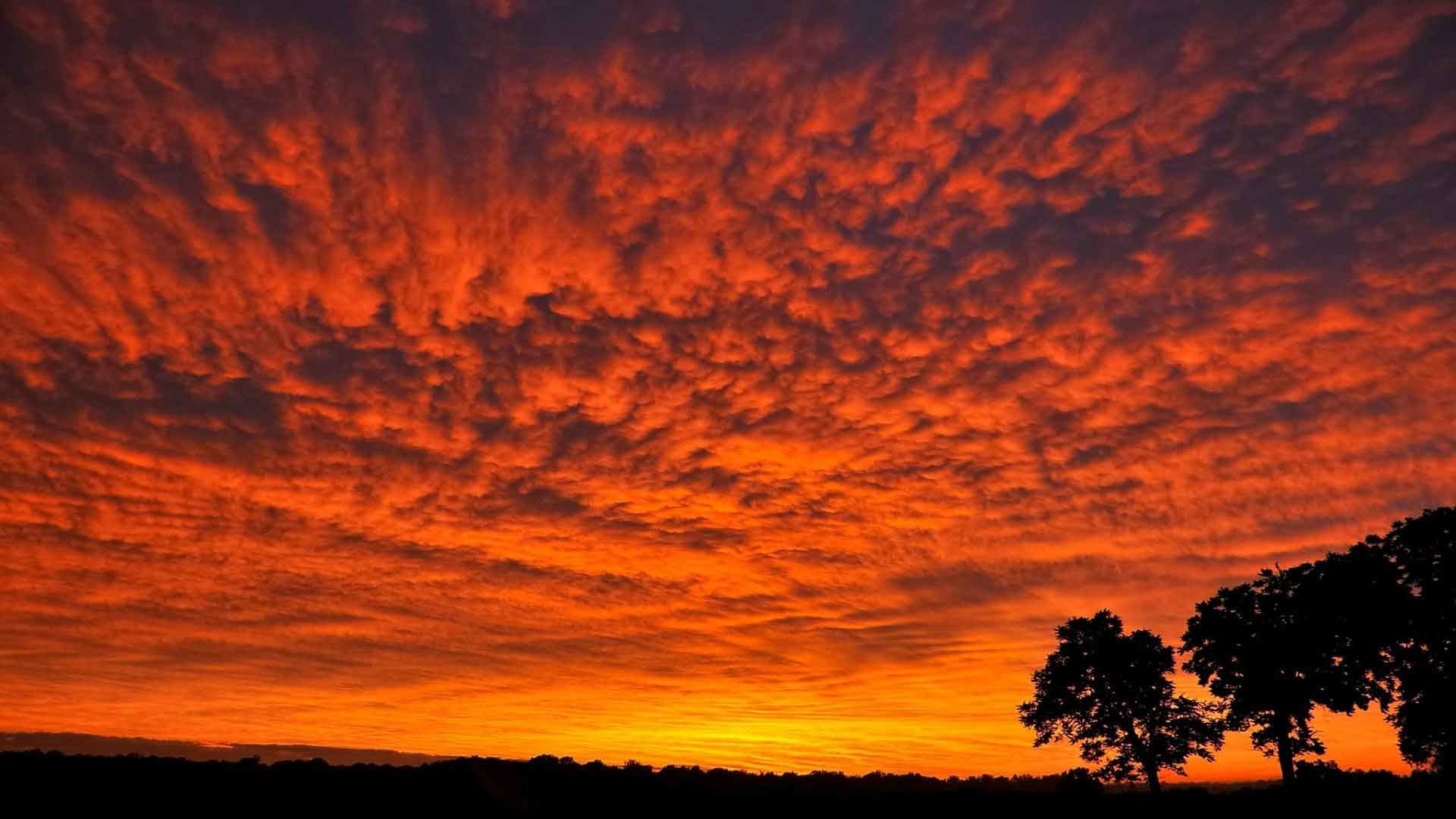1920x1080 Sky Red Nature HD Wallpapers For Laptop