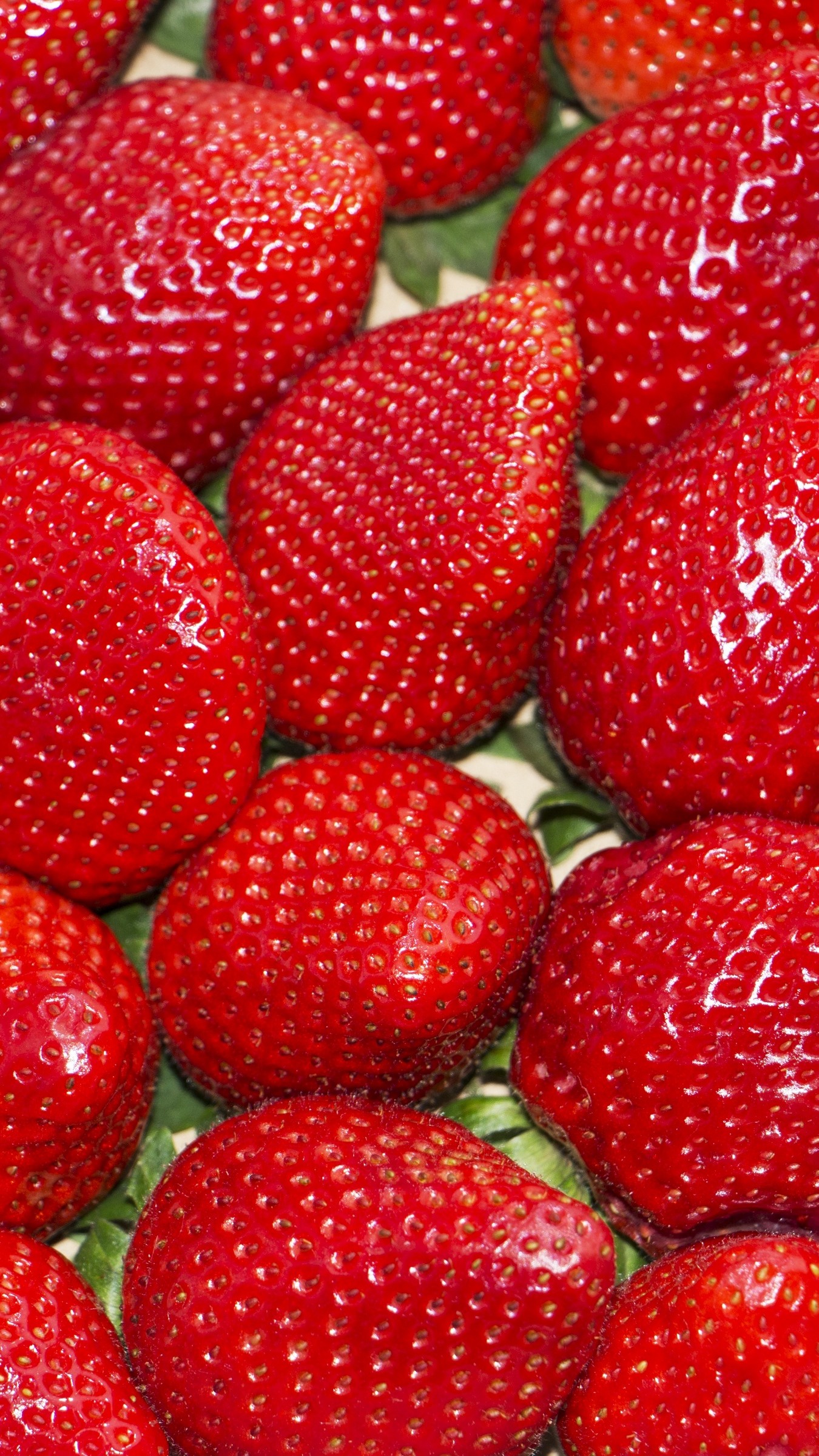 1350x2400  Wallpaper strawberries, berries, ripe