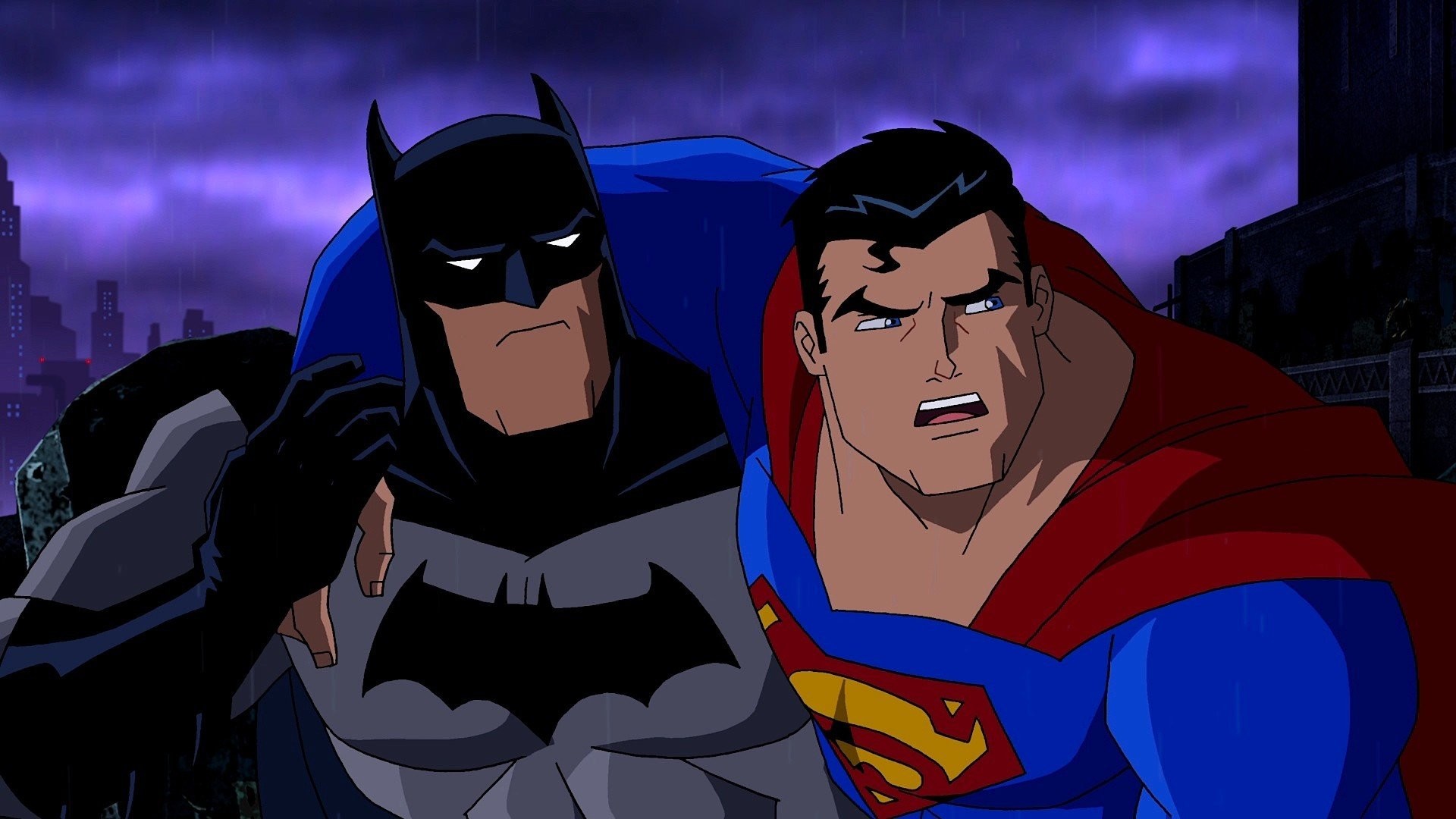 1920x1080 Batman Tv-series Superman Justice League