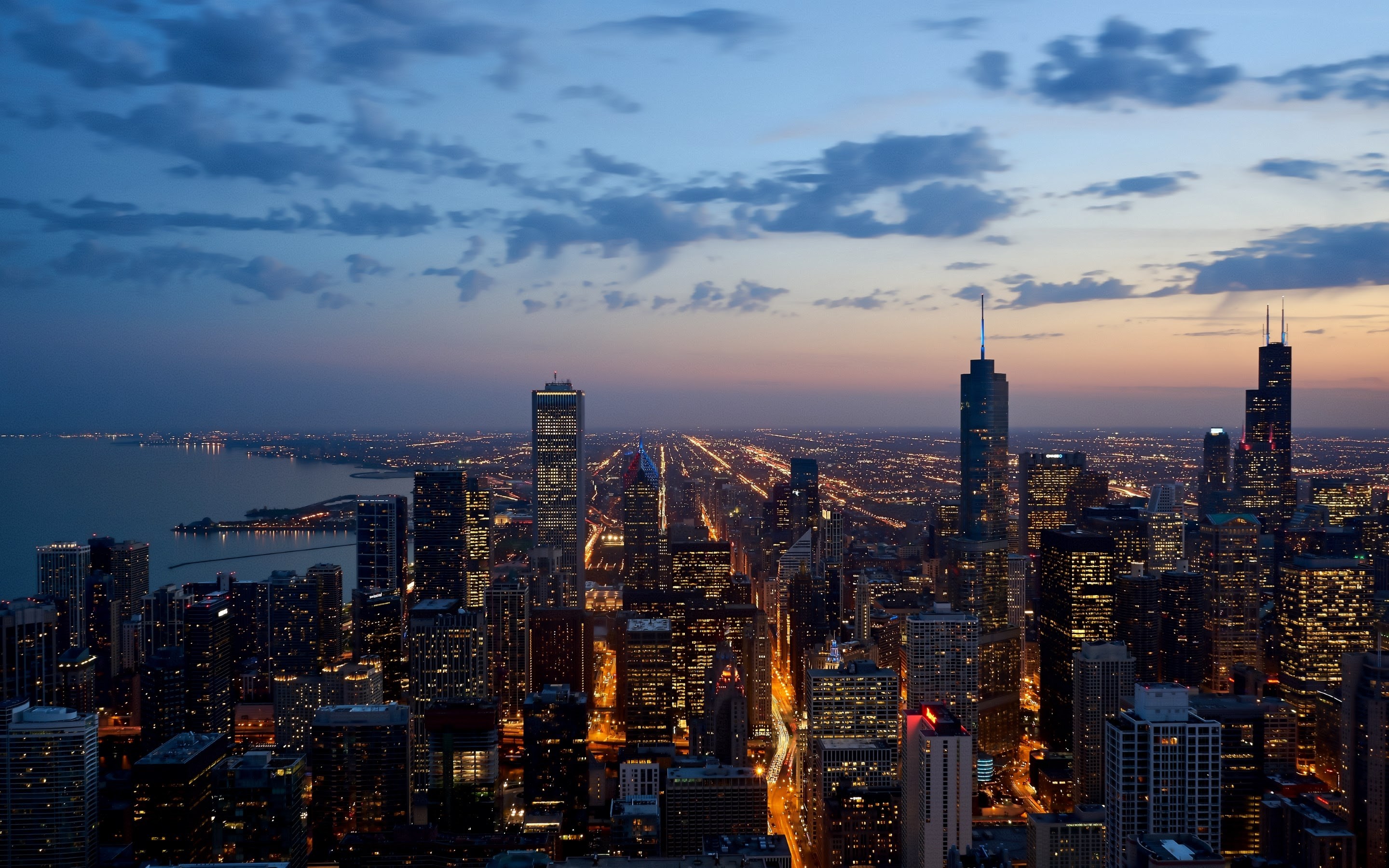 2880x1800 4K HD Wallpaper: Chicago Skyline Â· Free Cityscape Photo by Dimitry Anikin