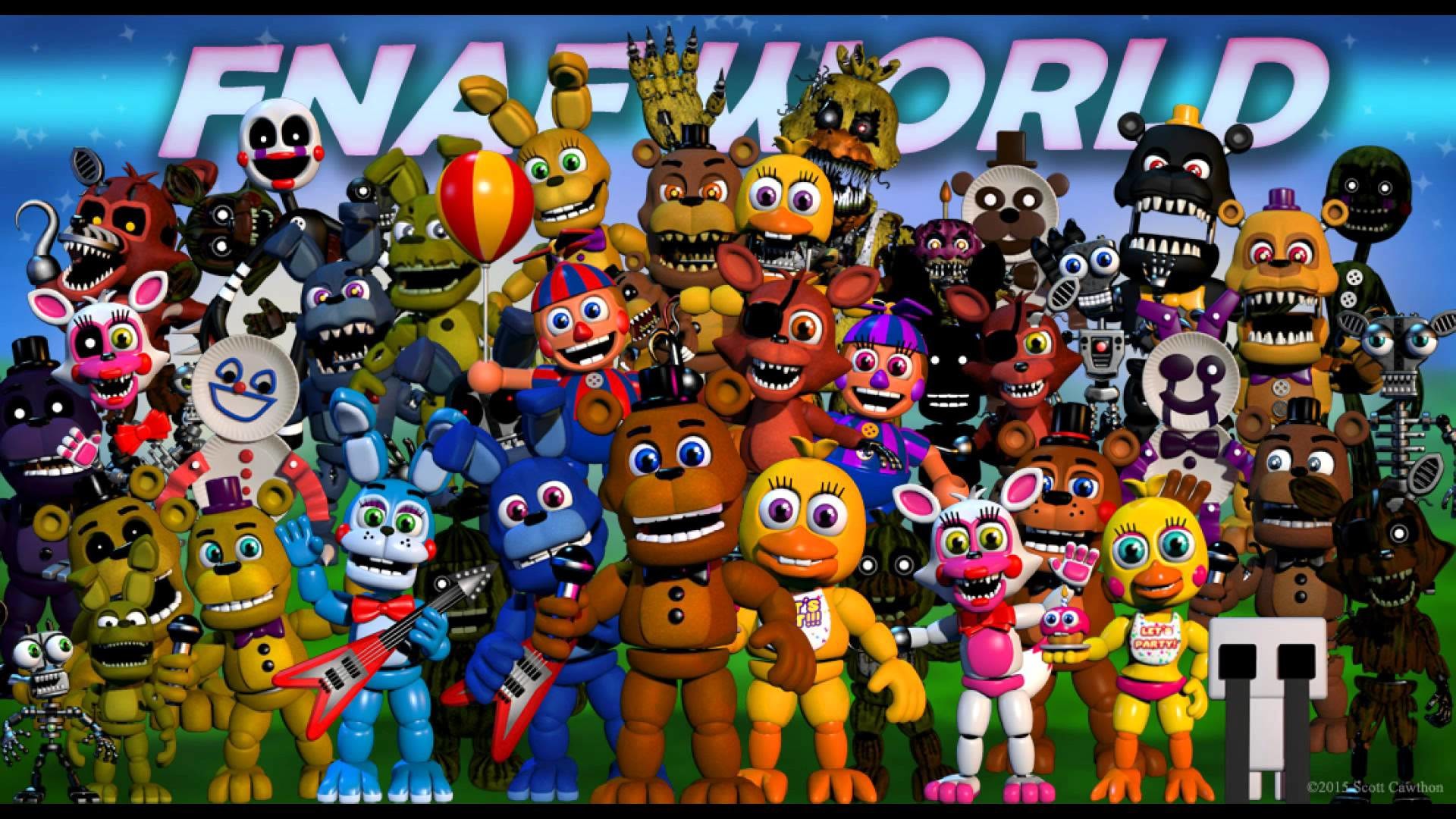 1920x1080 Five nights at Freddys favourites by Nevert013 on DeviantArt