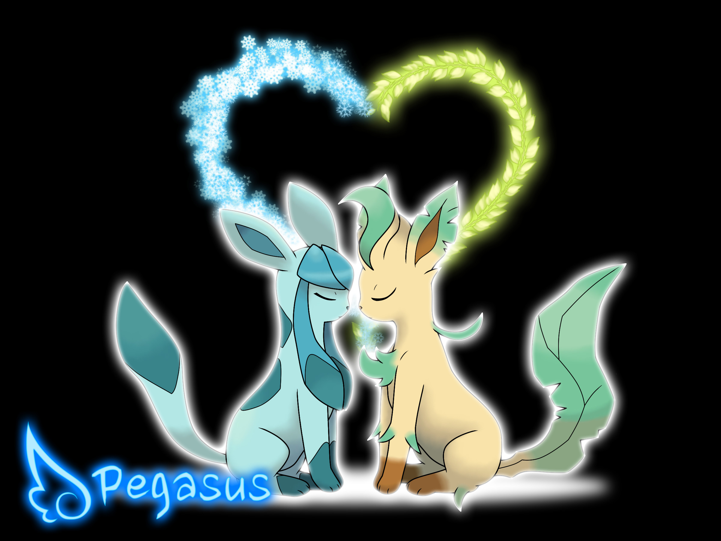 2400x1800 ... LudiculousPegasus Leafeon x Glaceon - Our Forbidden Love by  LudiculousPegasus