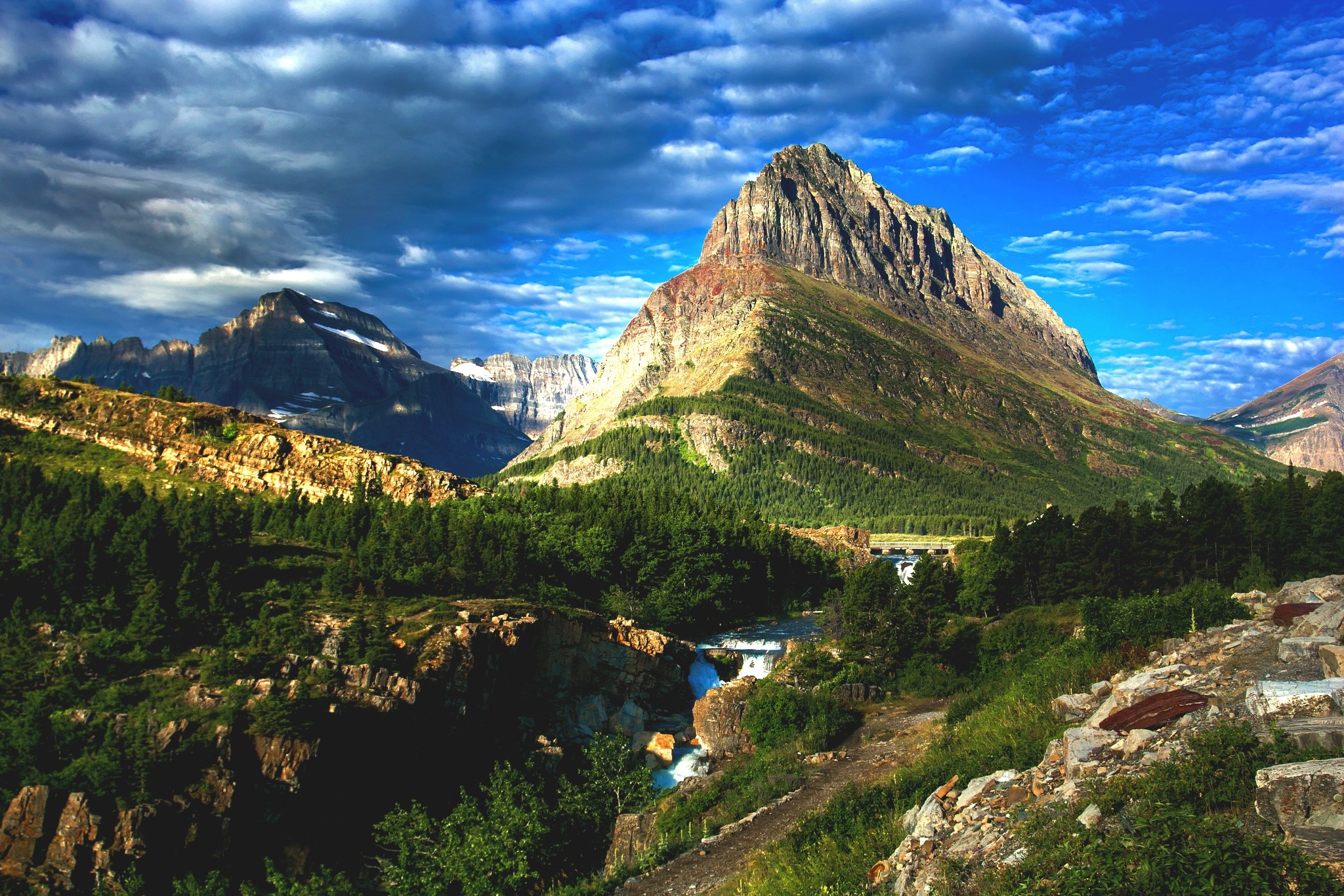 2048x1365 Saint Mary Lake Glacier National Park wallpapers (64 Wallpapers) – HD  Wallpapers