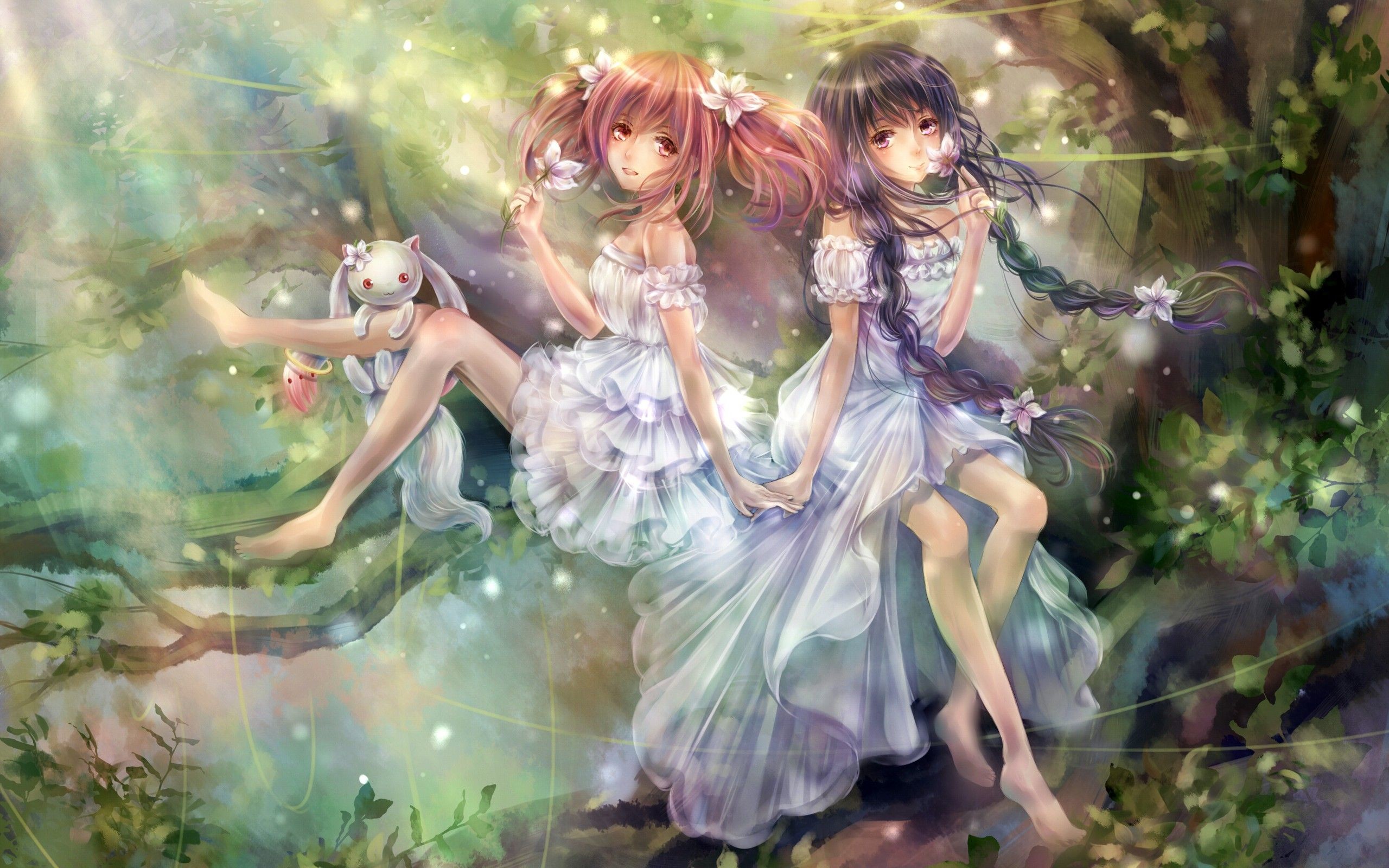 2560x1600 Fantasy Anime Girl Wallpaper - image #757323