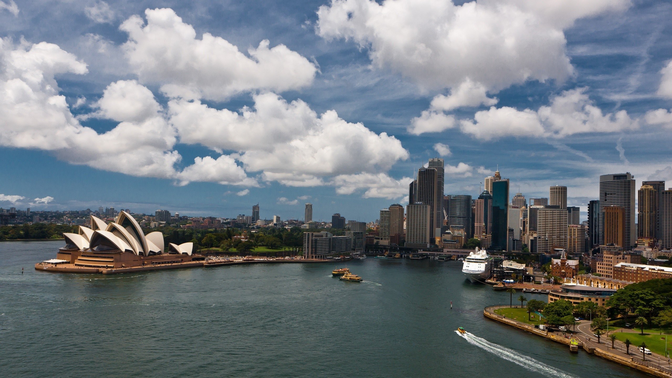 2560x1440 Sydney, Sydney Opera House, Sydney Harbour Wallpapers HD / Desktop and  Mobile Backgrounds