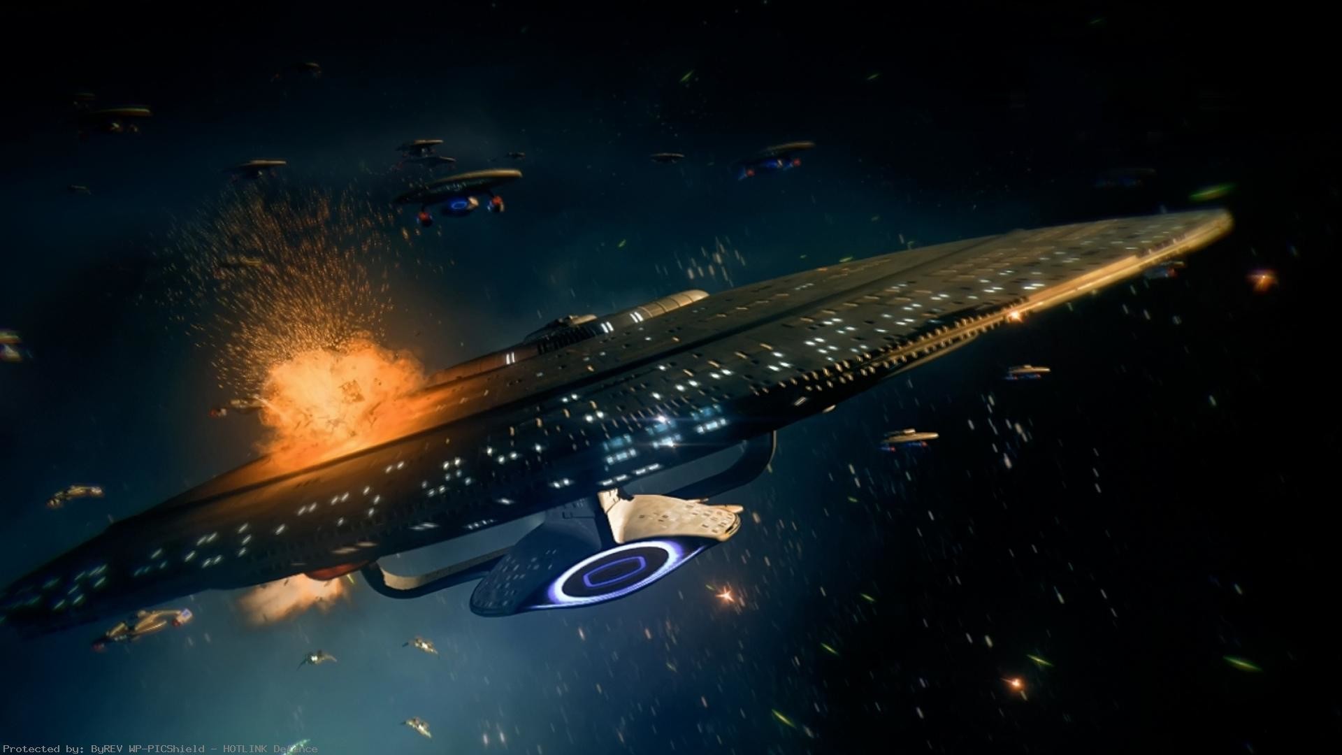 1920x1080 The-Galaxy-class-Enterprise-D-from-the-Star-