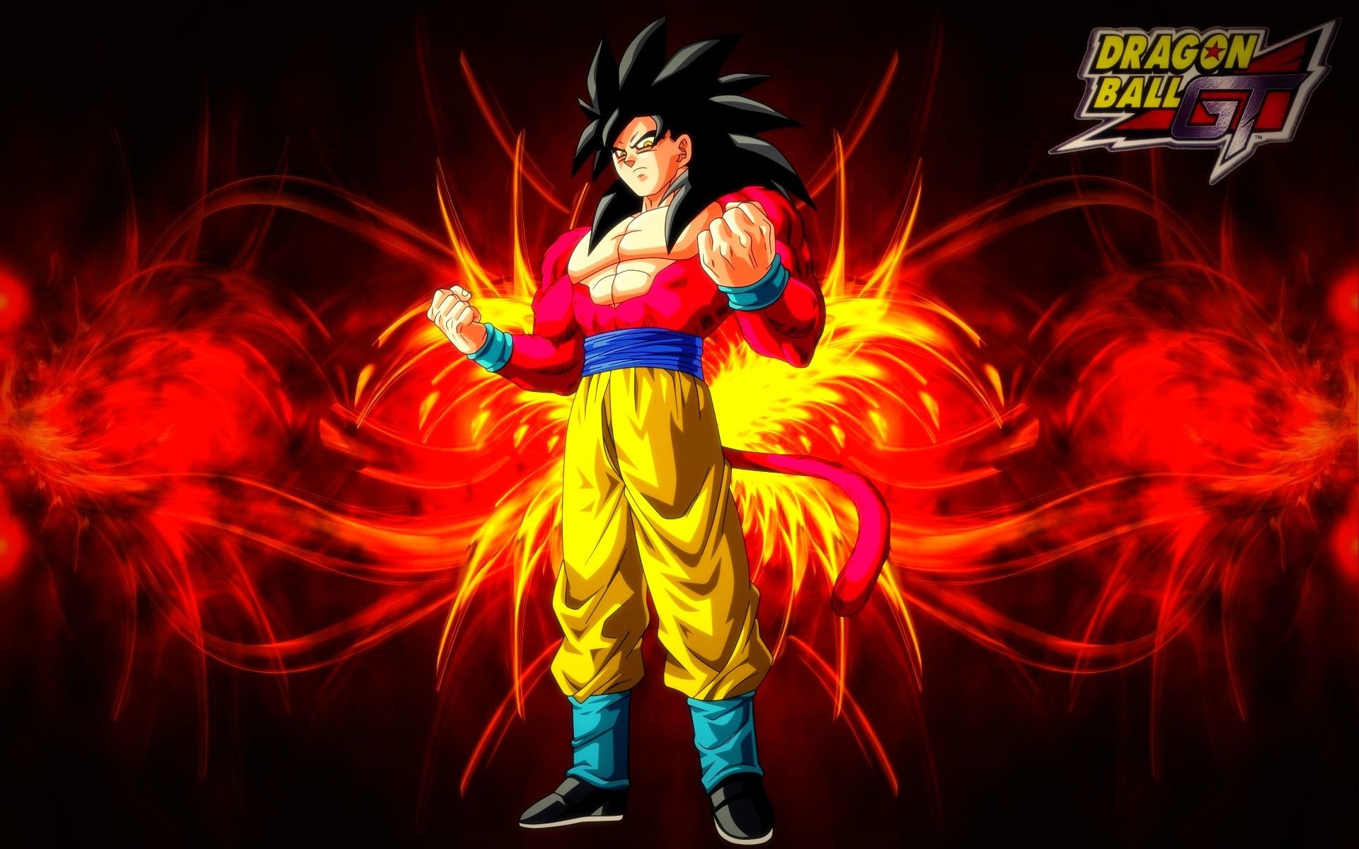 Goku y Pan Dragon Ball GT 🐉 - Kakarotto Ssj Ozaru