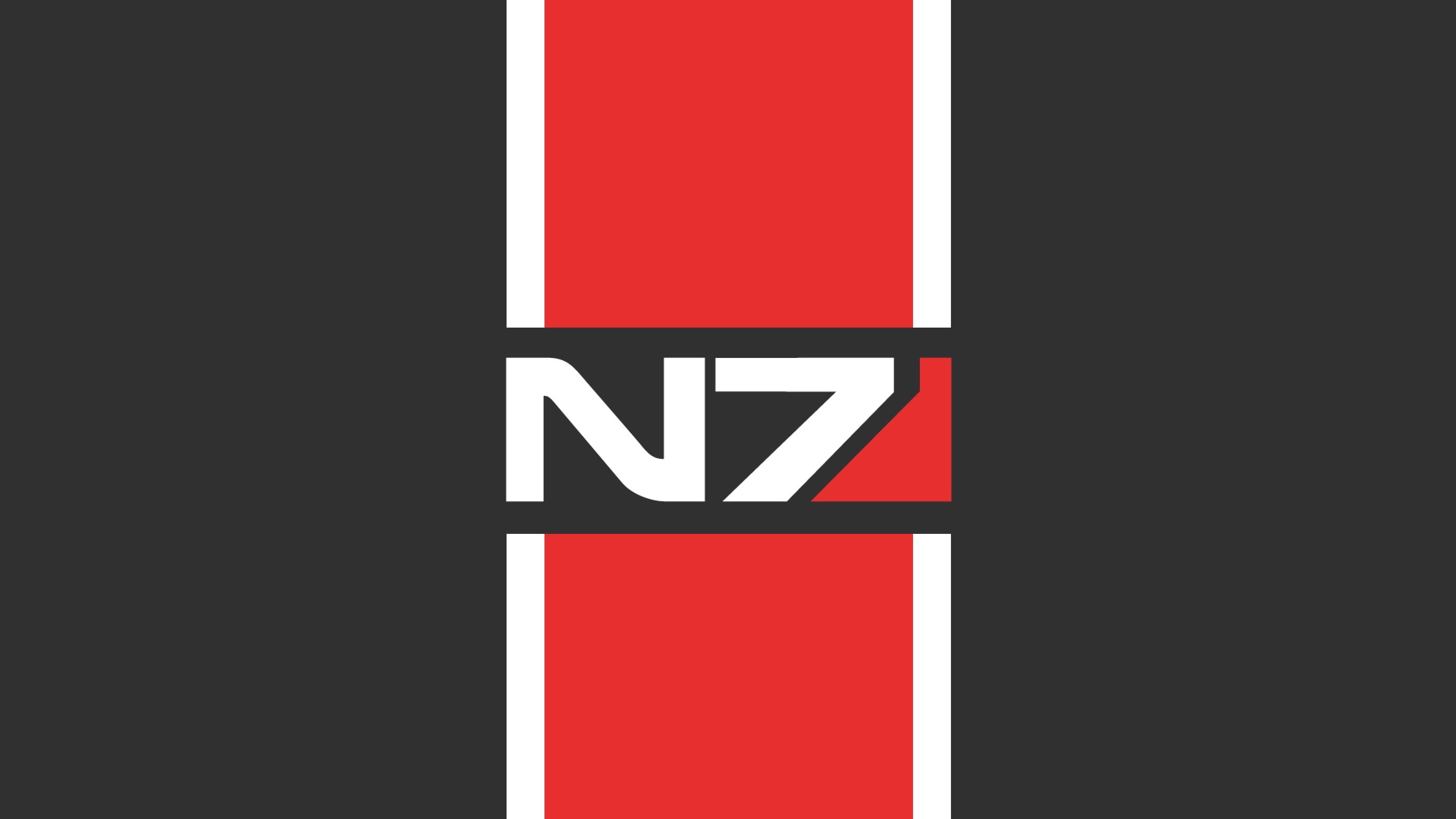 3840x2160 Preview wallpaper mass effect 3, n7, graphics, style, font 