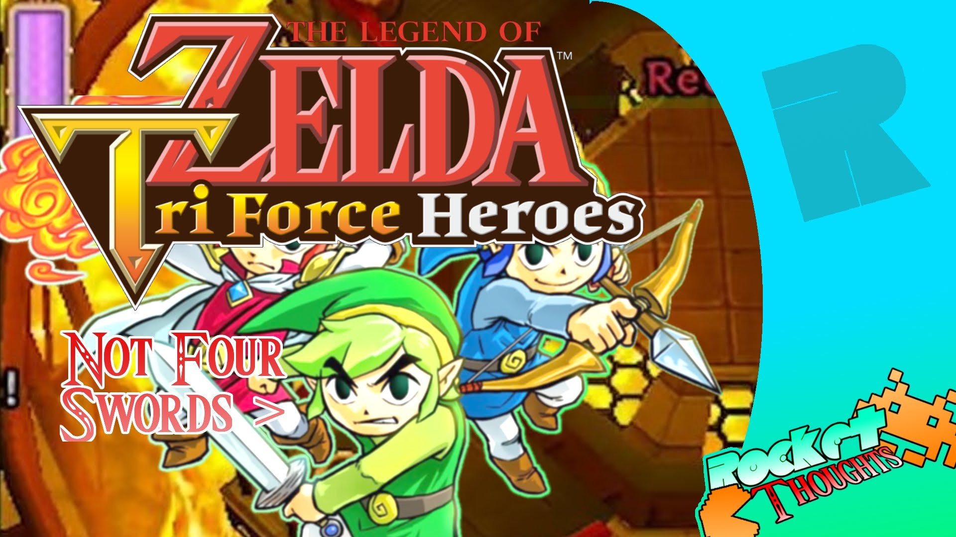 1920x1080 The Legend Of Zelda: Triforce Heroes ISN'T Four Swords! EXPLAINED Gameplay  - Rocket Thoughts - YouTube