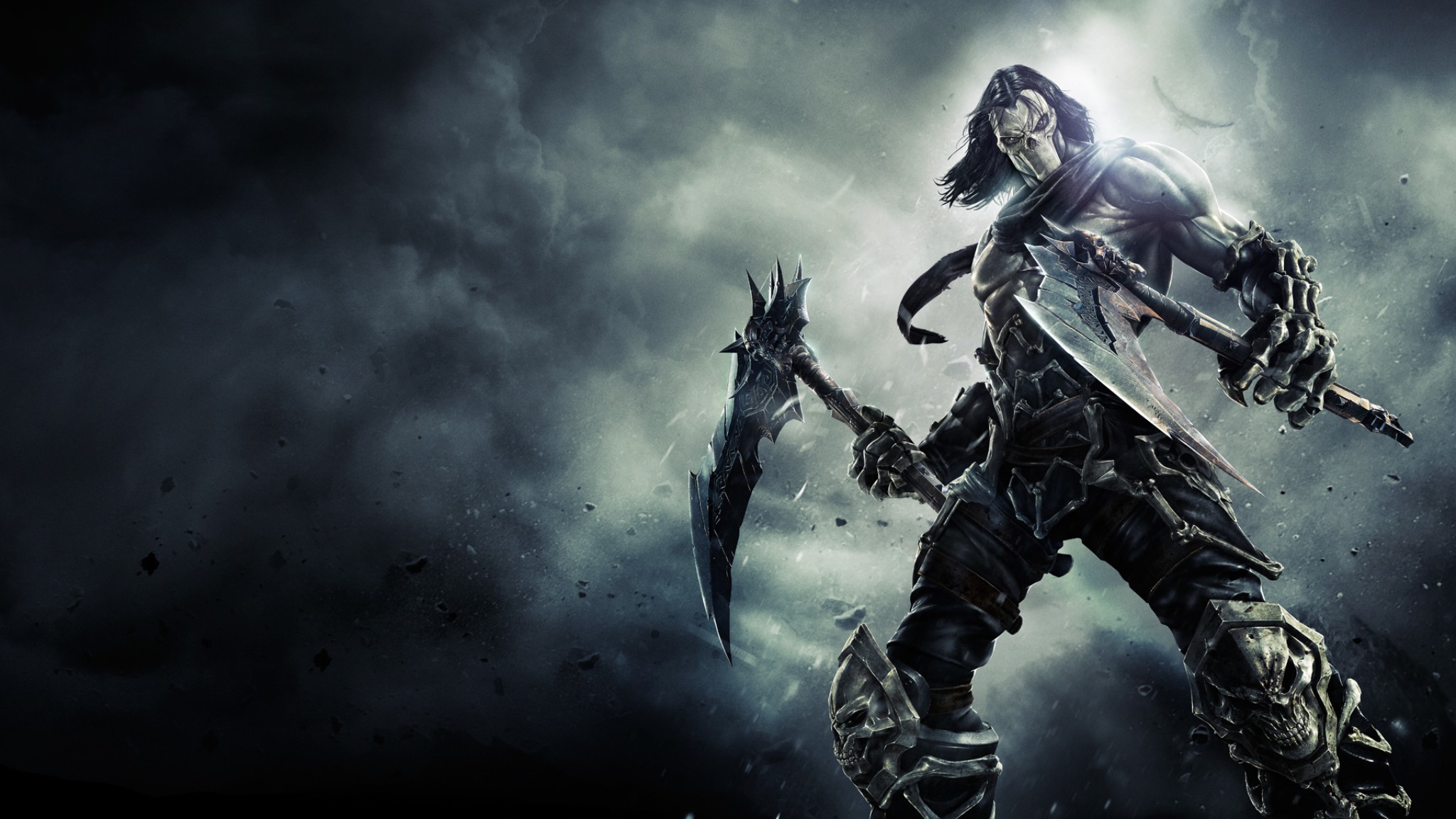 2048x1152 wallpaper Darksiders Death Games 3D Animated Character Wallpaper . ...