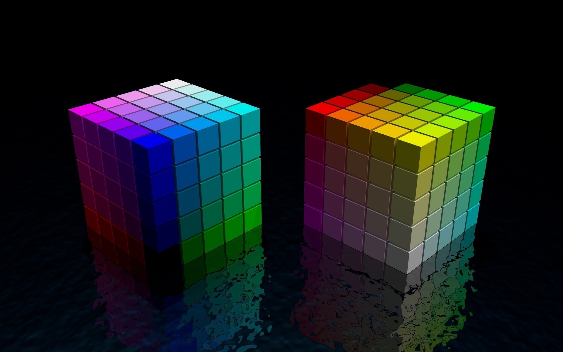 1920x1200 fond ecran abstrait cube couleur wallpaper colorful cube hd .