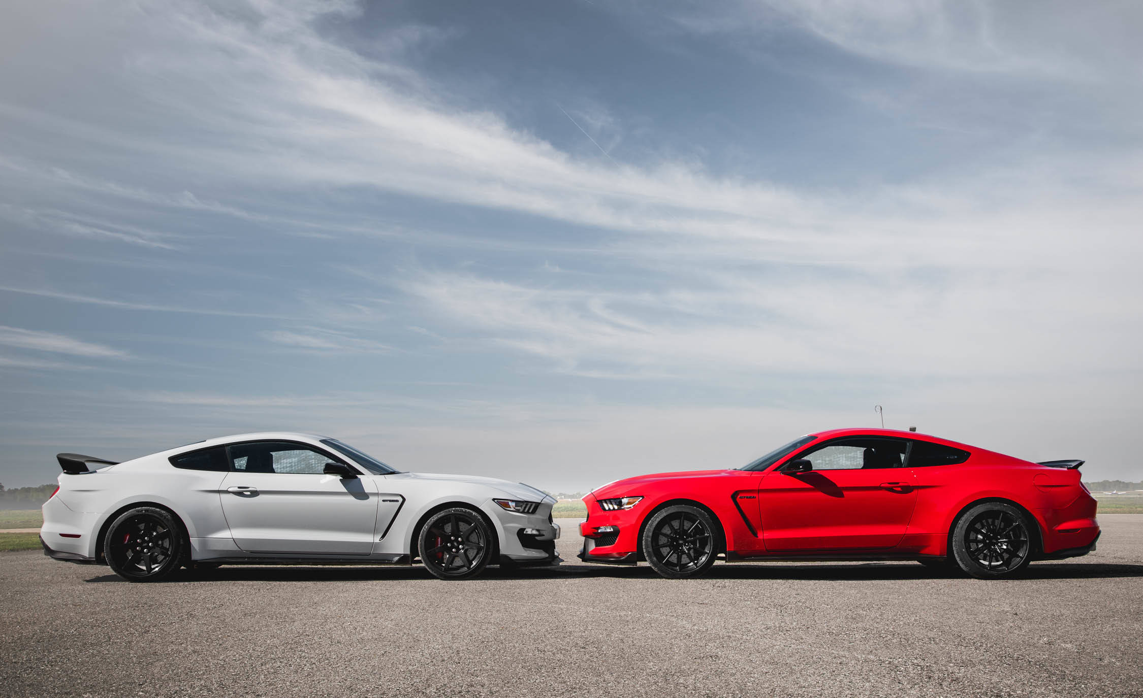 2250x1375 ...  2016 Ford Mustang Shelby GT350 and 2016 Ford Mustang Shelby  GT350R .