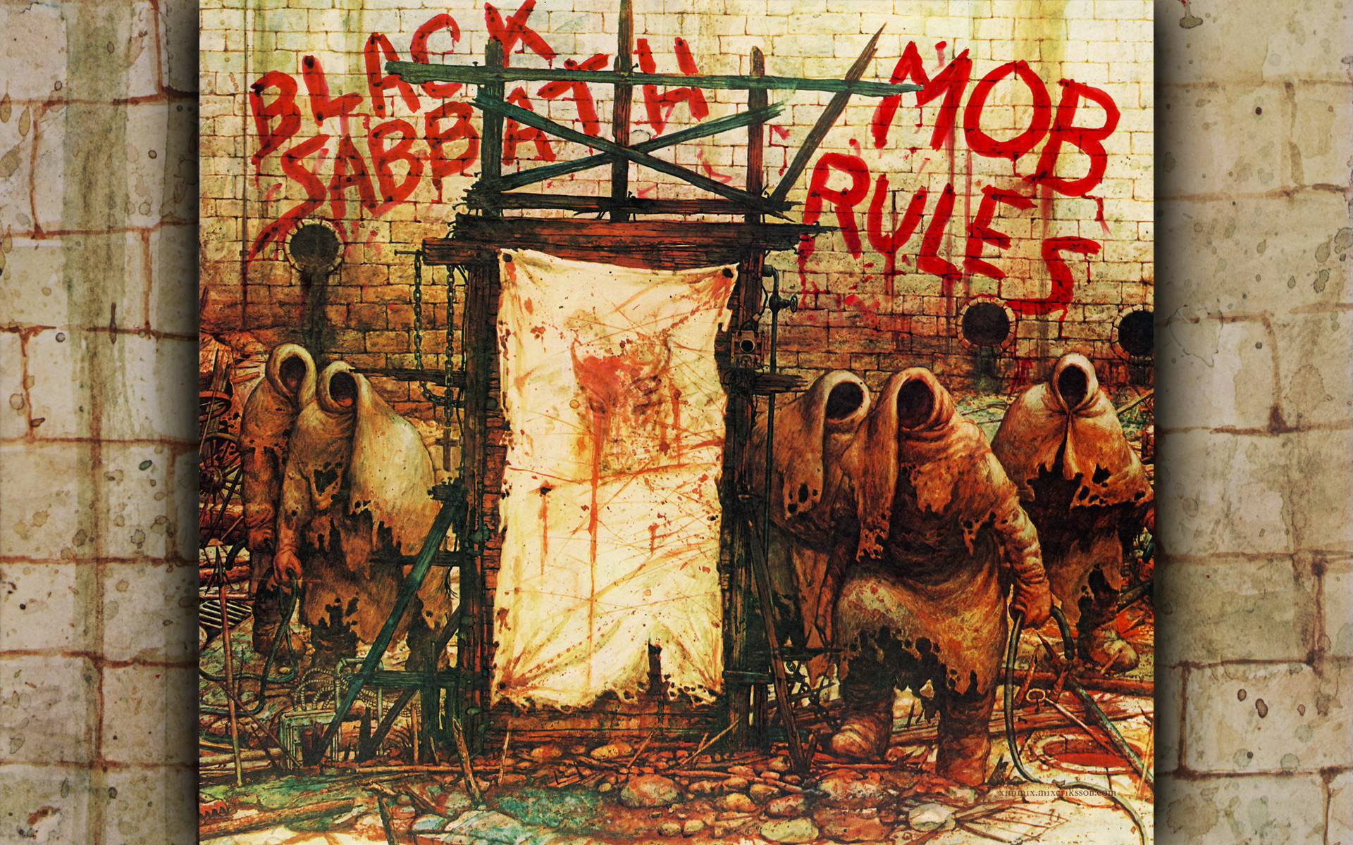 1920x1200 Music - Black Sabbath Heavy Metal Hard Rock Album Cover Wallpaper