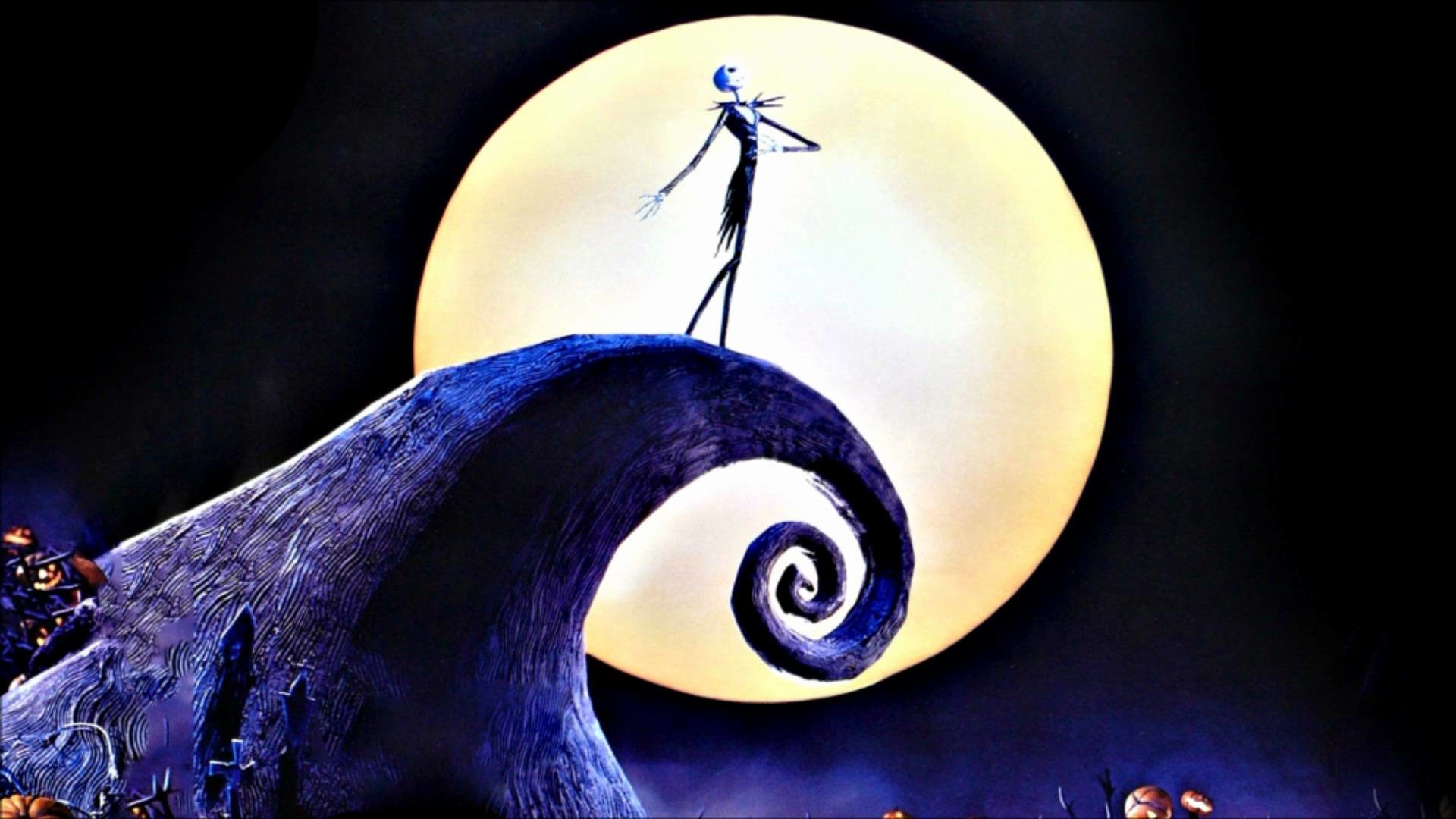1920x1080 Wallpapers For > Nightmare Before Christmas Jack And Sally Desktop .