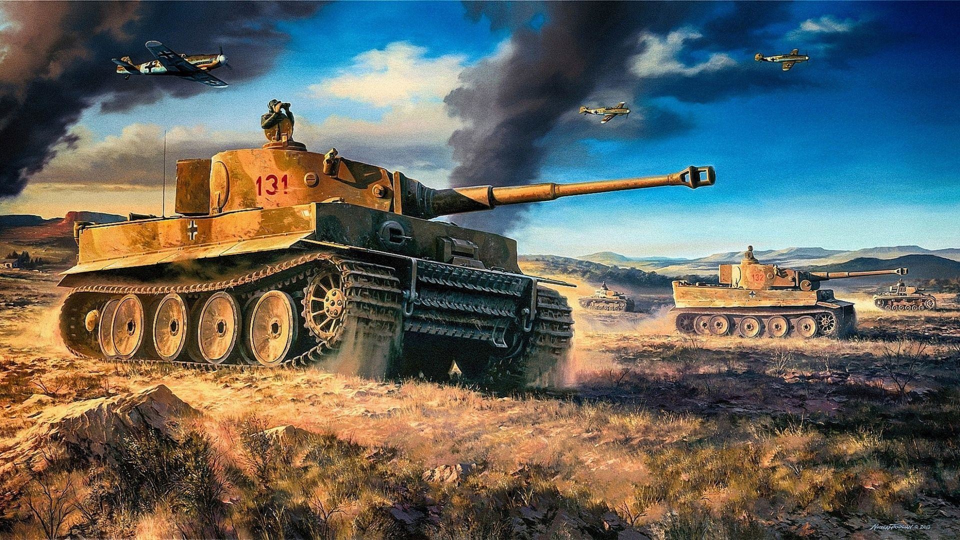 1920x1080 Images For > Tiger Tank Wallpaper
