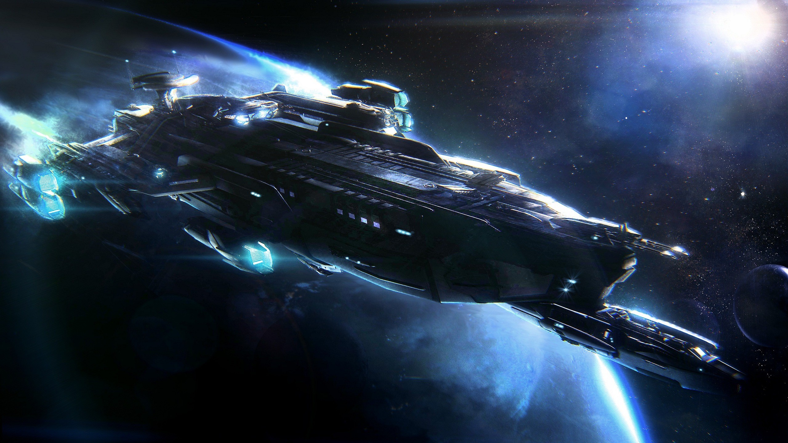 2560x1440 Star Citizen, Idris, Spaceship Wallpapers HD / Desktop and Mobile  Backgrounds