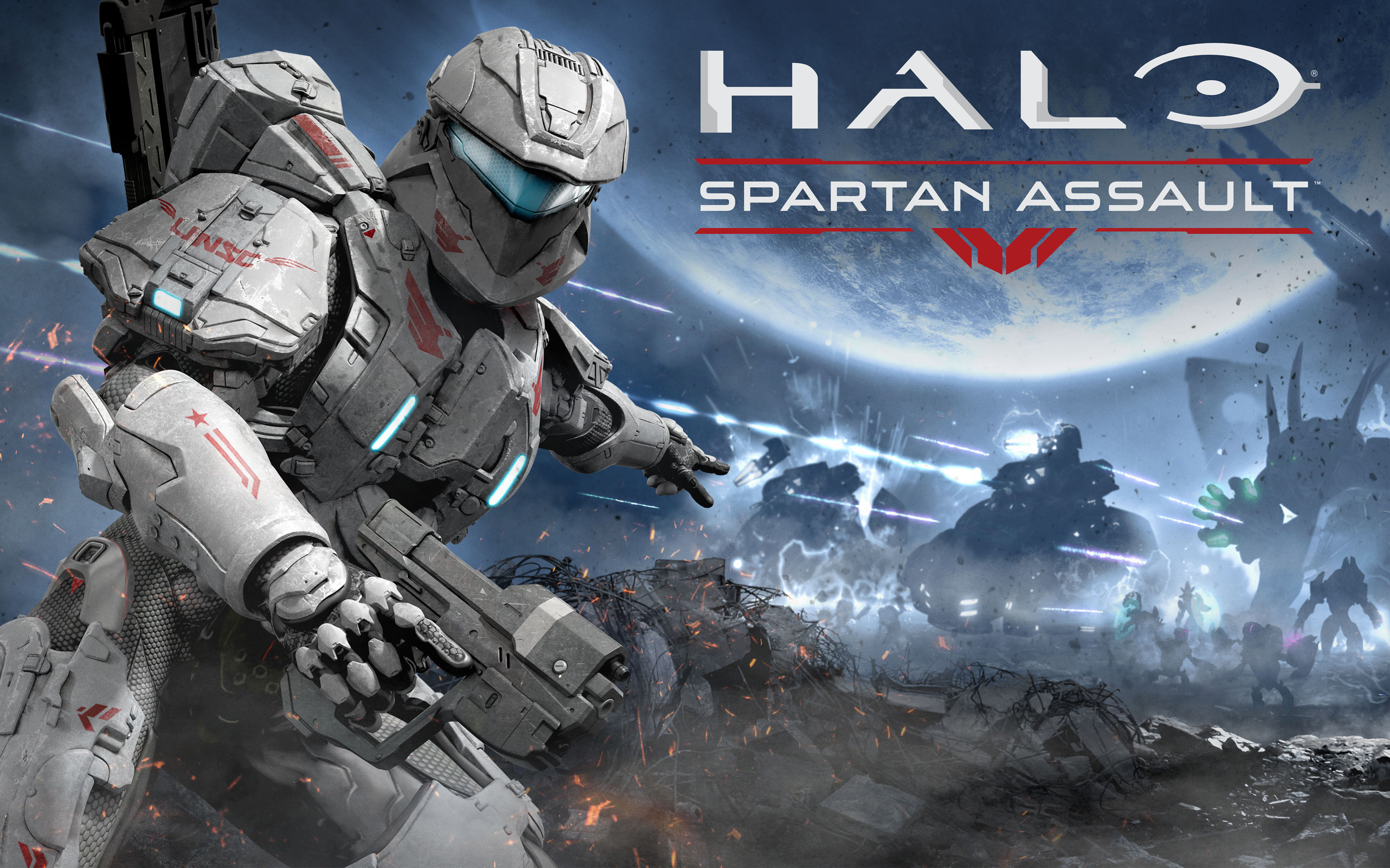 2880x1800 Halo Spartan Assault Game