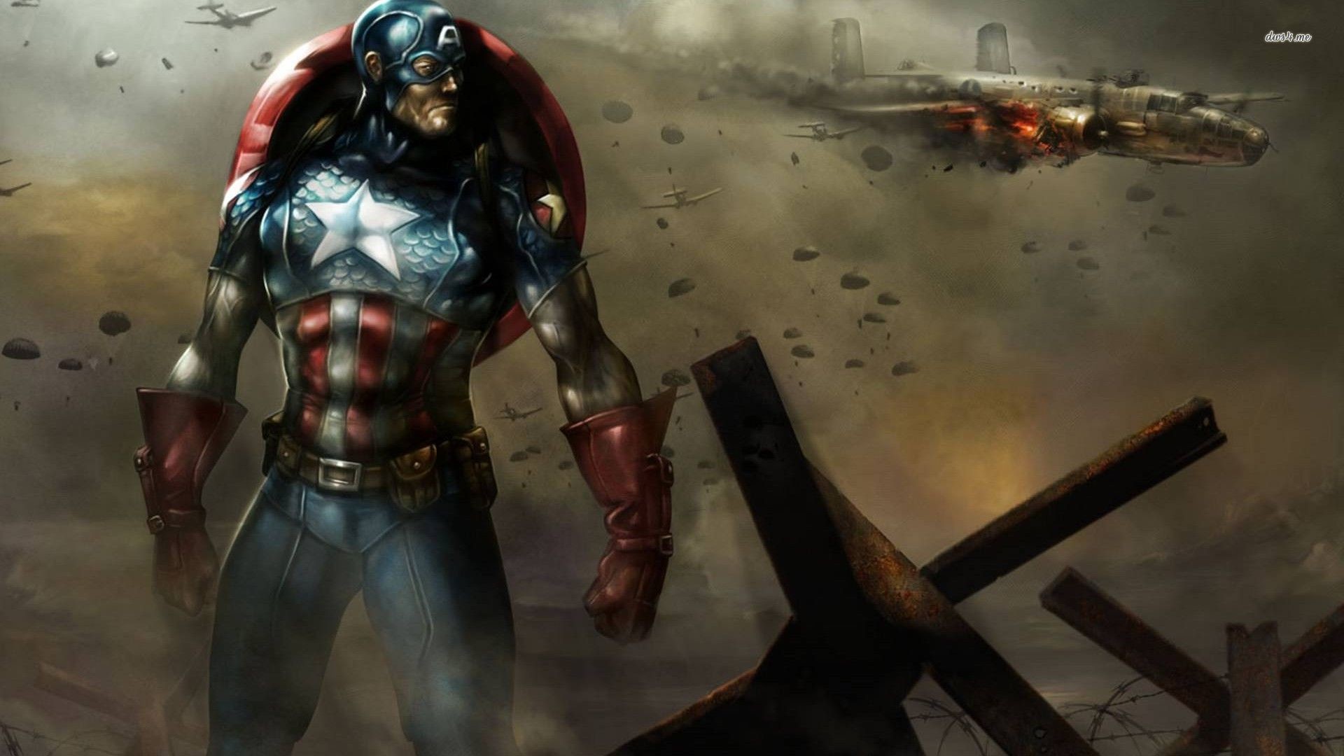 1920x1080 Image In High Quality - Captain America by Therese Liversage