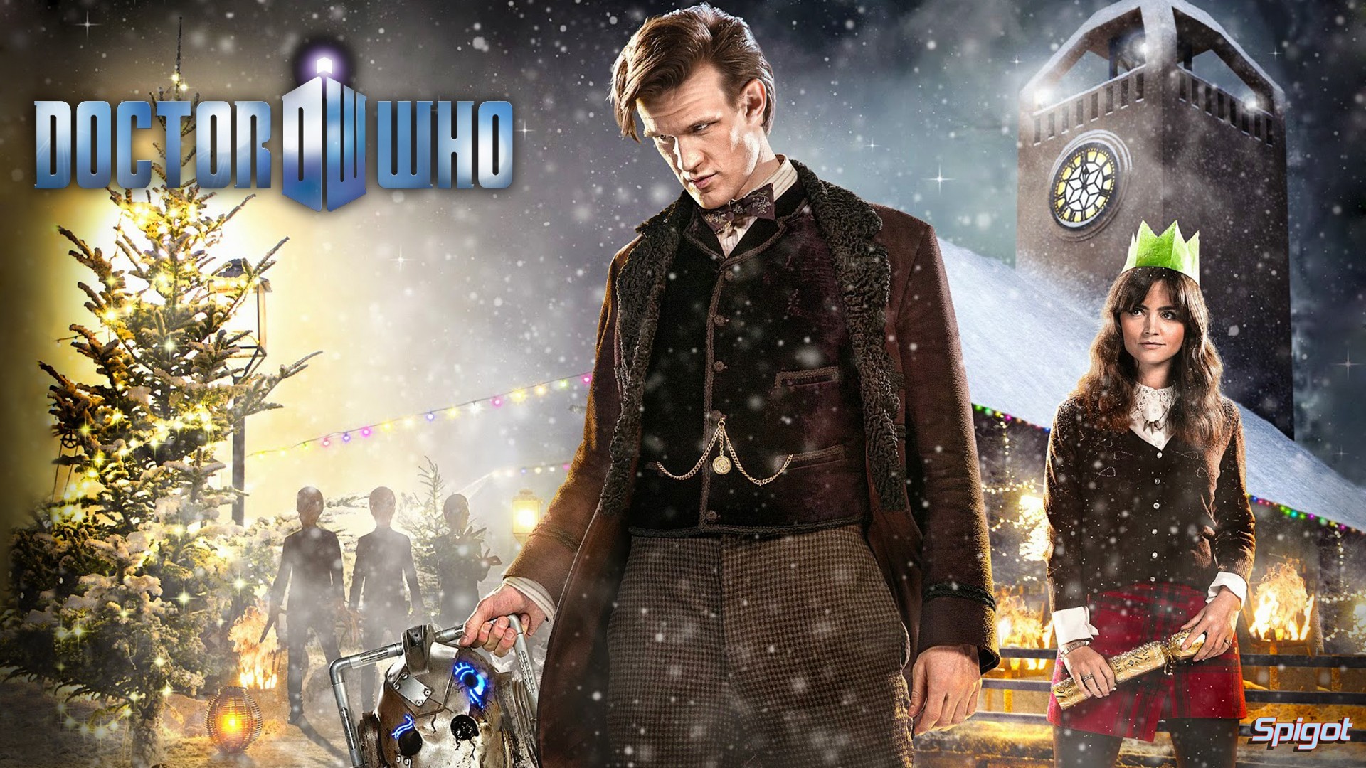 1920x1080 The Doctor, Doctor Who, Matt Smith, The Time Of The Doctor, Jenna Coleman,  Clara Oswald, Eleventh Doctor Wallpapers HD / Desktop and Mobile Backgrounds