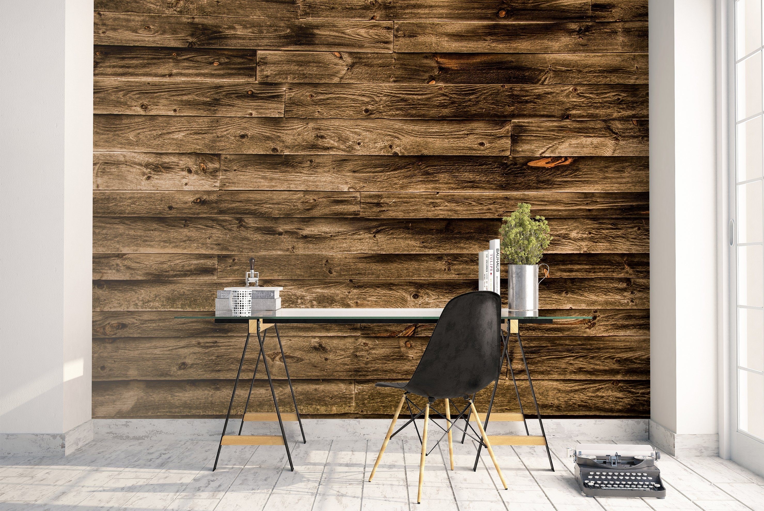 2958x1982 Pallet Wall Mural Wallpaper Photo Wood Picture Rustic Vintage