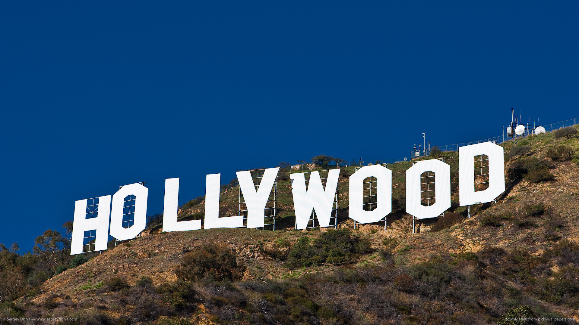 1920x1080 HD Hollywood Sign wallpaper