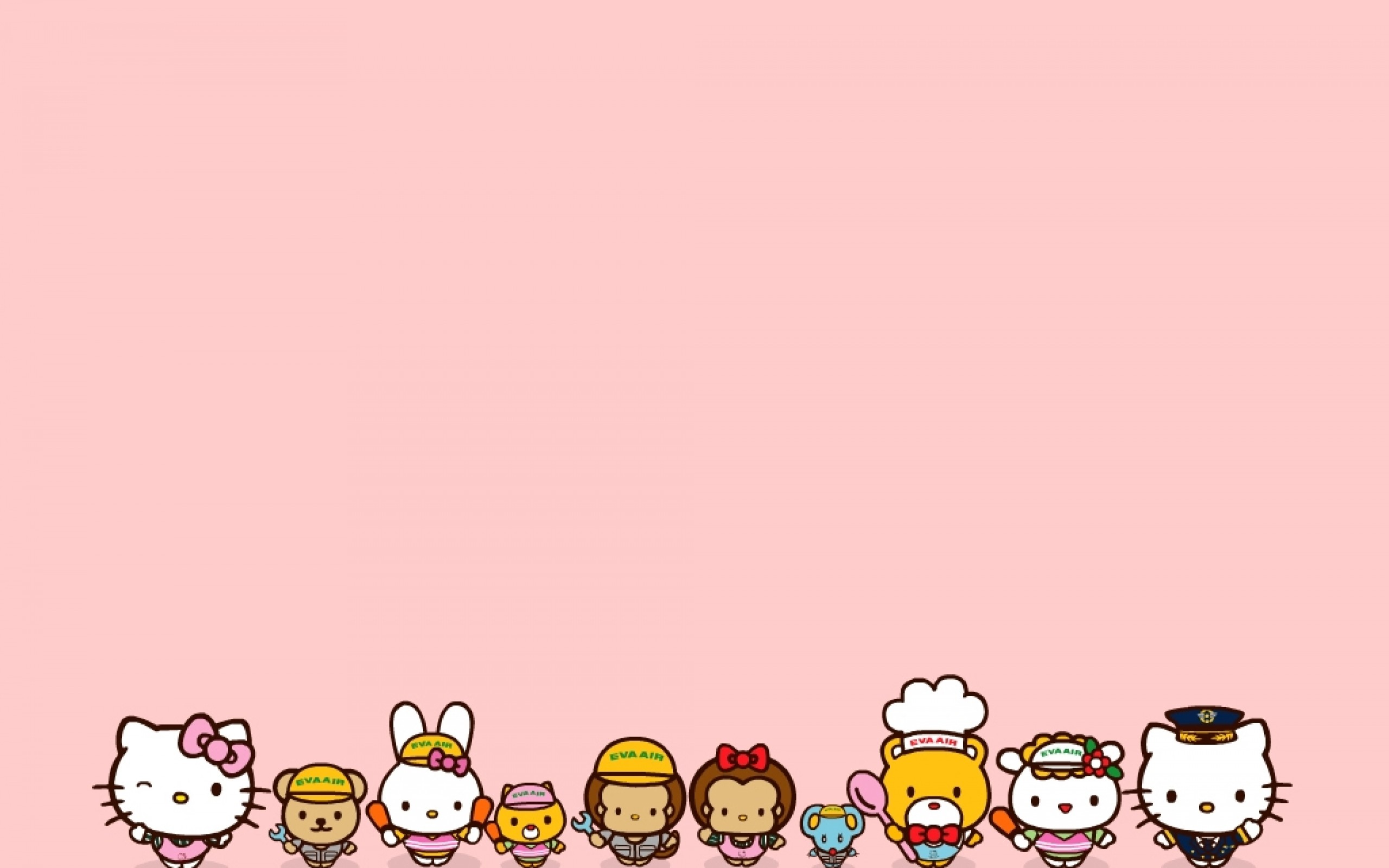 2560x1600 Hello Kitty Wallpaper - All Friends And Family | HD Wallpapers For .