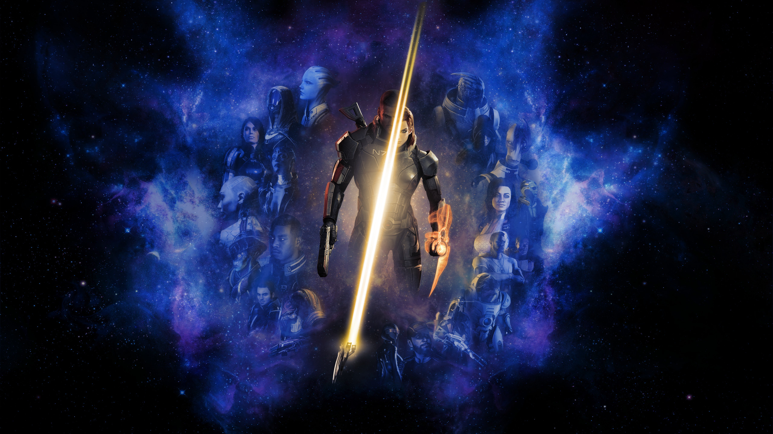 2560x1440 Mass Effect Wallpaper by RockLou Mass Effect Wallpaper by RockLou