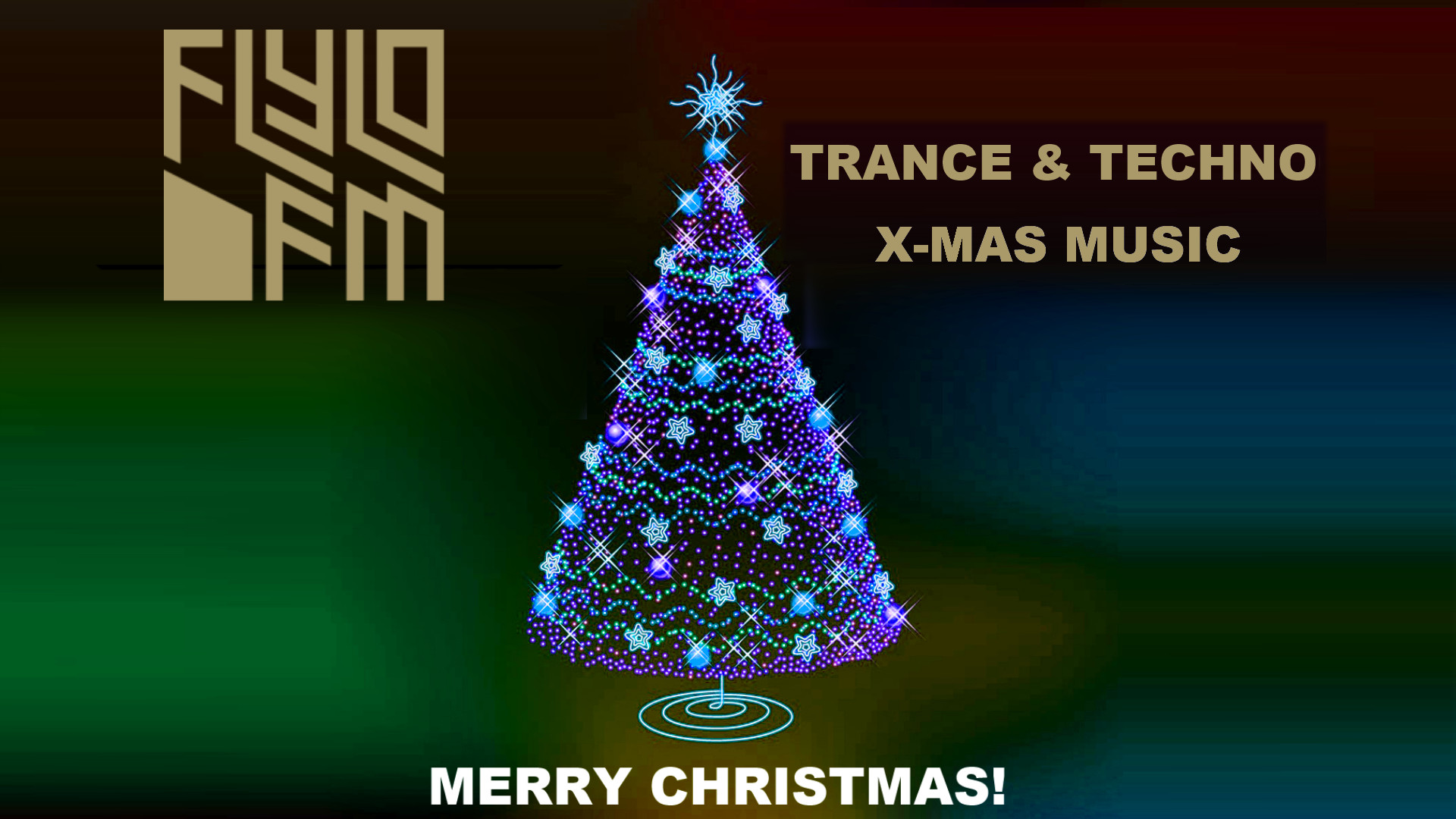 1920x1080 "FlyLo FM" with "Trance & Techno Christmas Music - GTA5-Mods.com