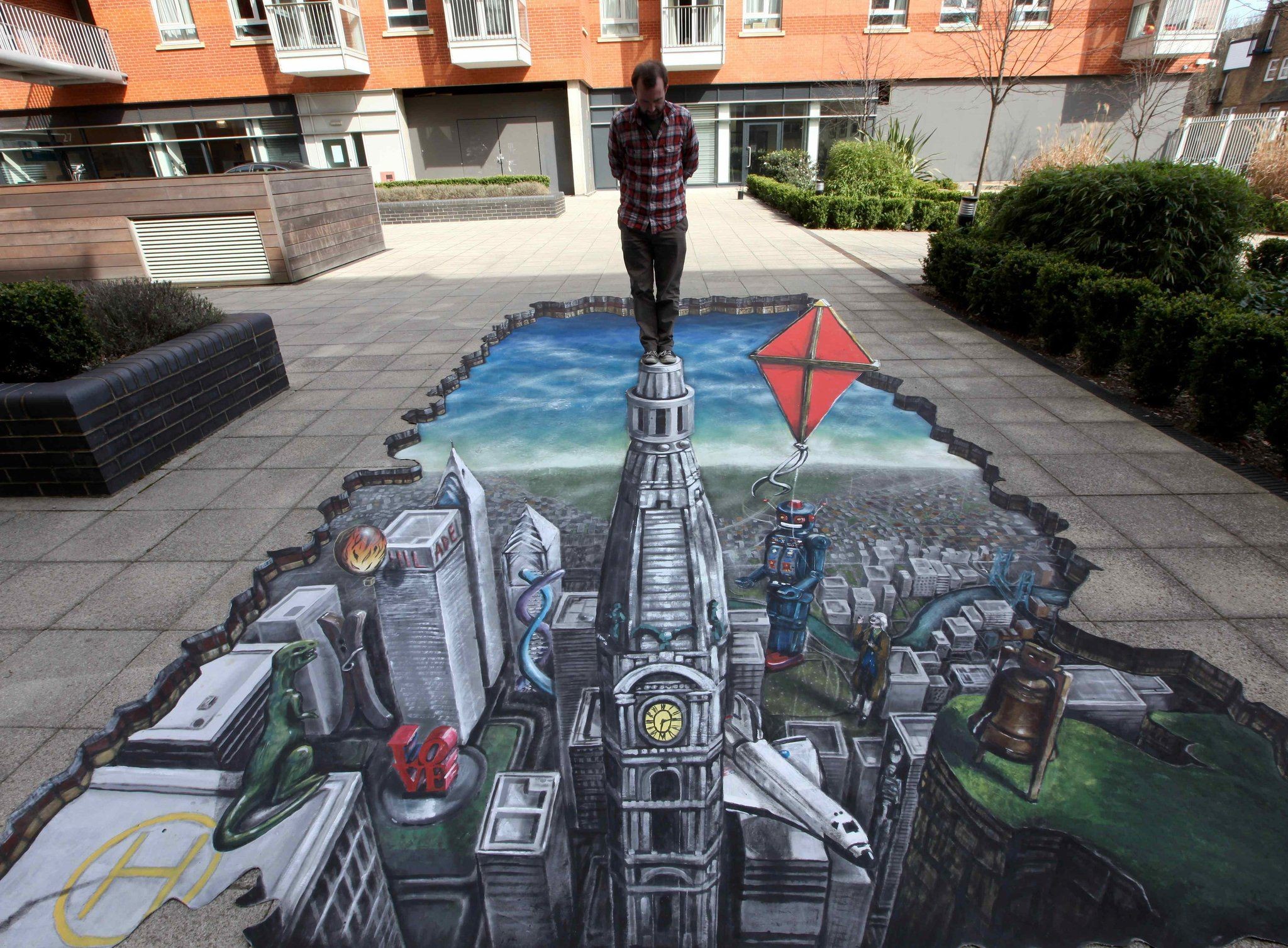 3D Street Art Wallpaper 50 Images 3D Street Art Wallpaper 50 Images