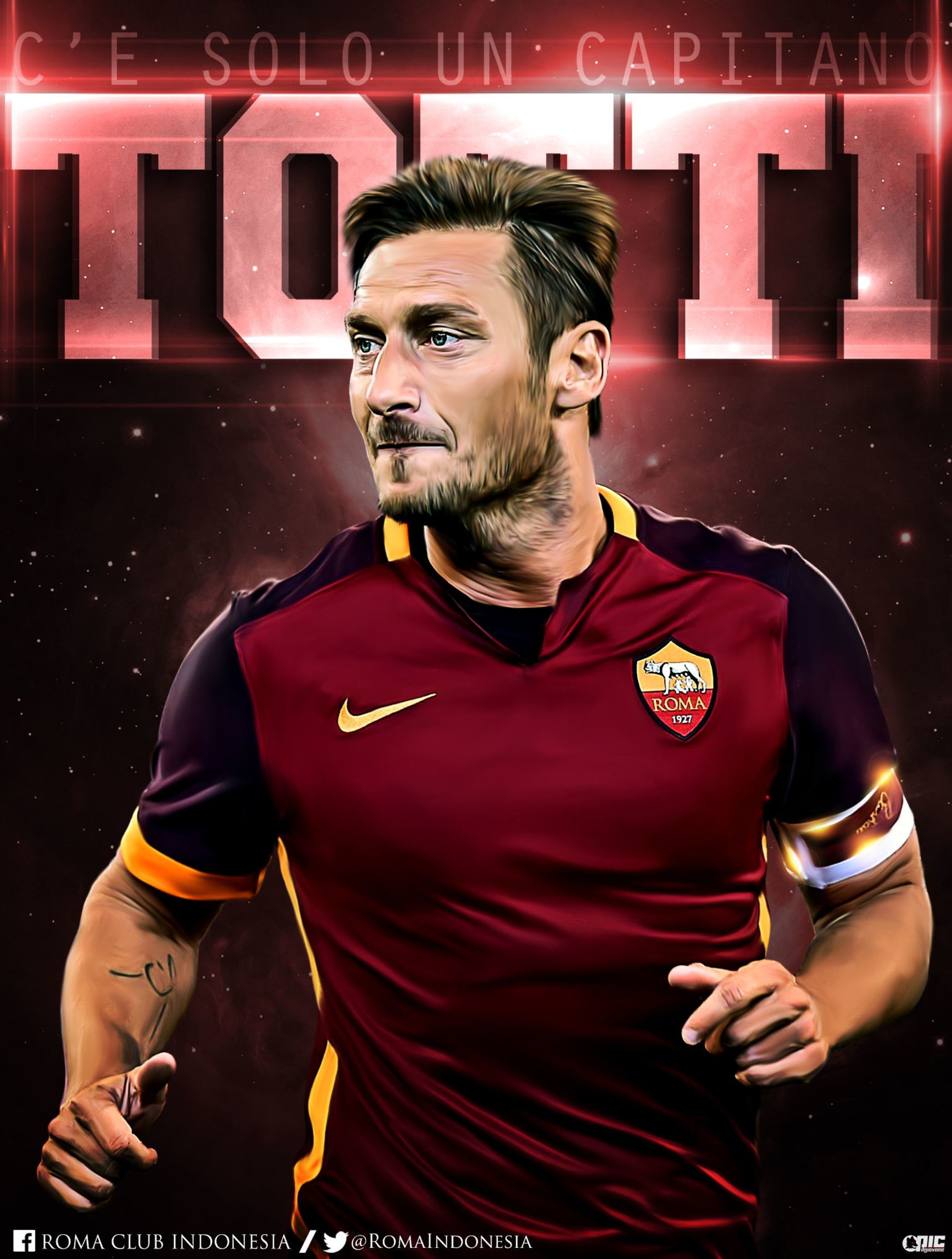 2028x2682 AS Roma - Francesco Totti