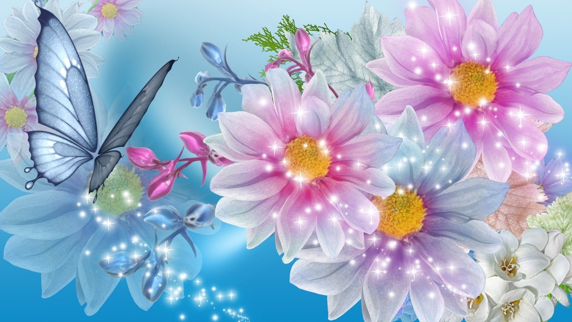 1920x1080 Beautiful Flower Wallpaper For Girls Desktop Wallpaper