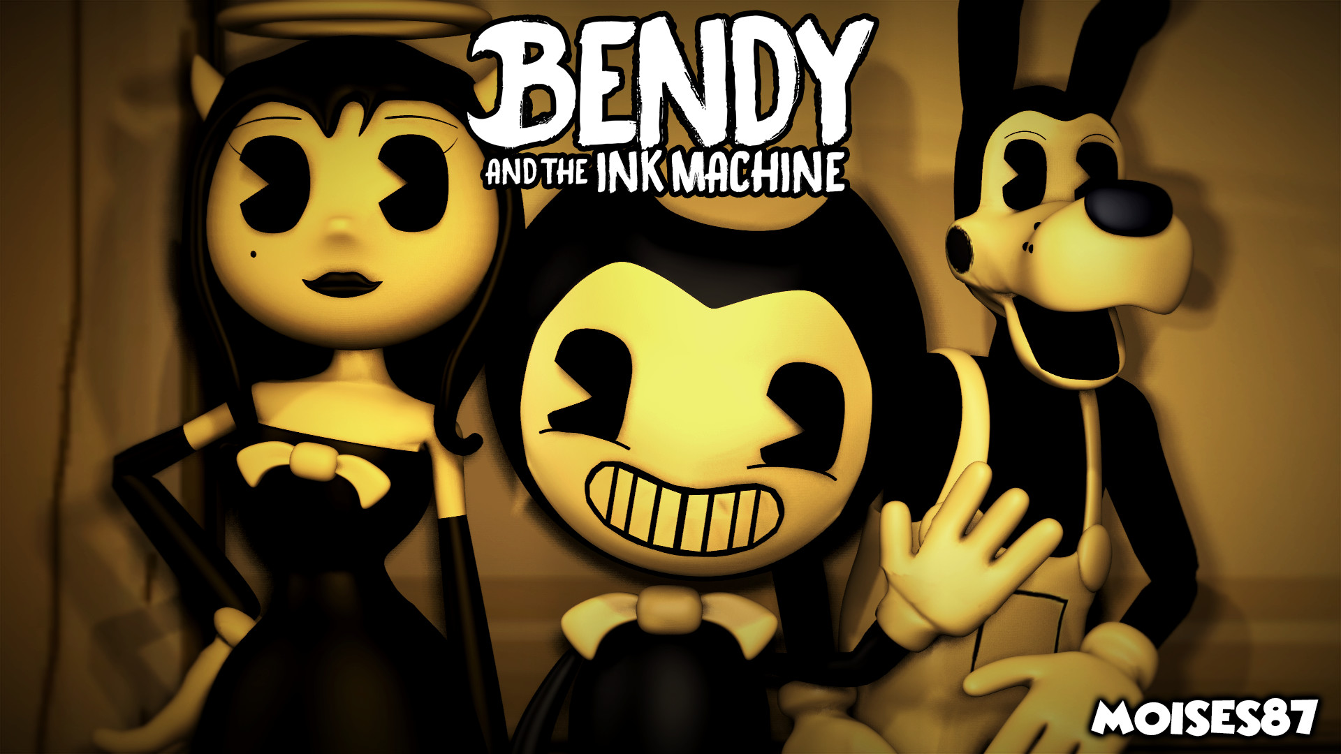 1920x1080 ... Bendy and the Ink machine Wallpaper [SFM] by Moises87