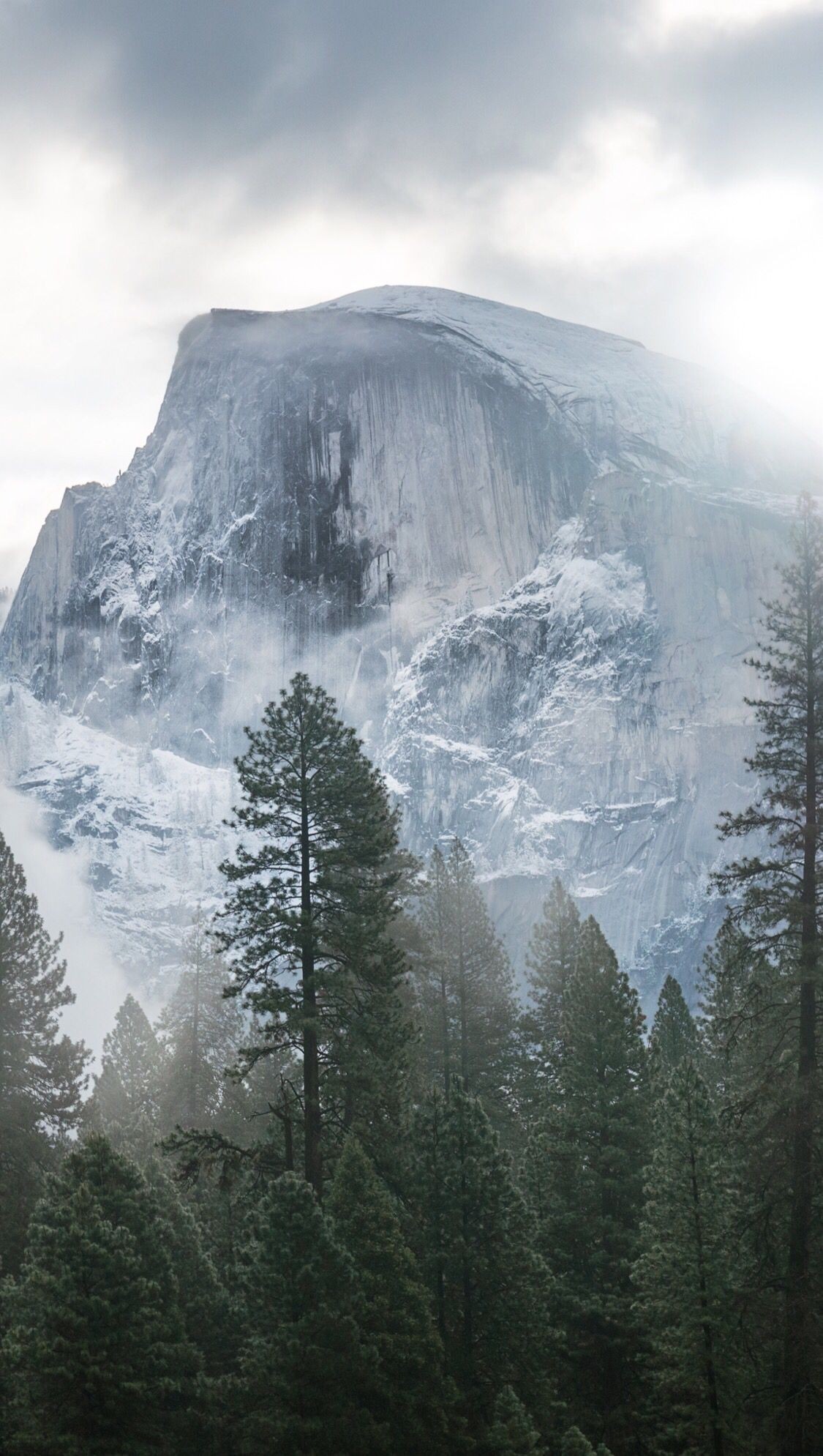1125x1989 Os X Yosemite Mountain Snow iPhone 6 Wallpaper Beautiful Apple Yosemite  Wallpaper iPhone 6 Plus I