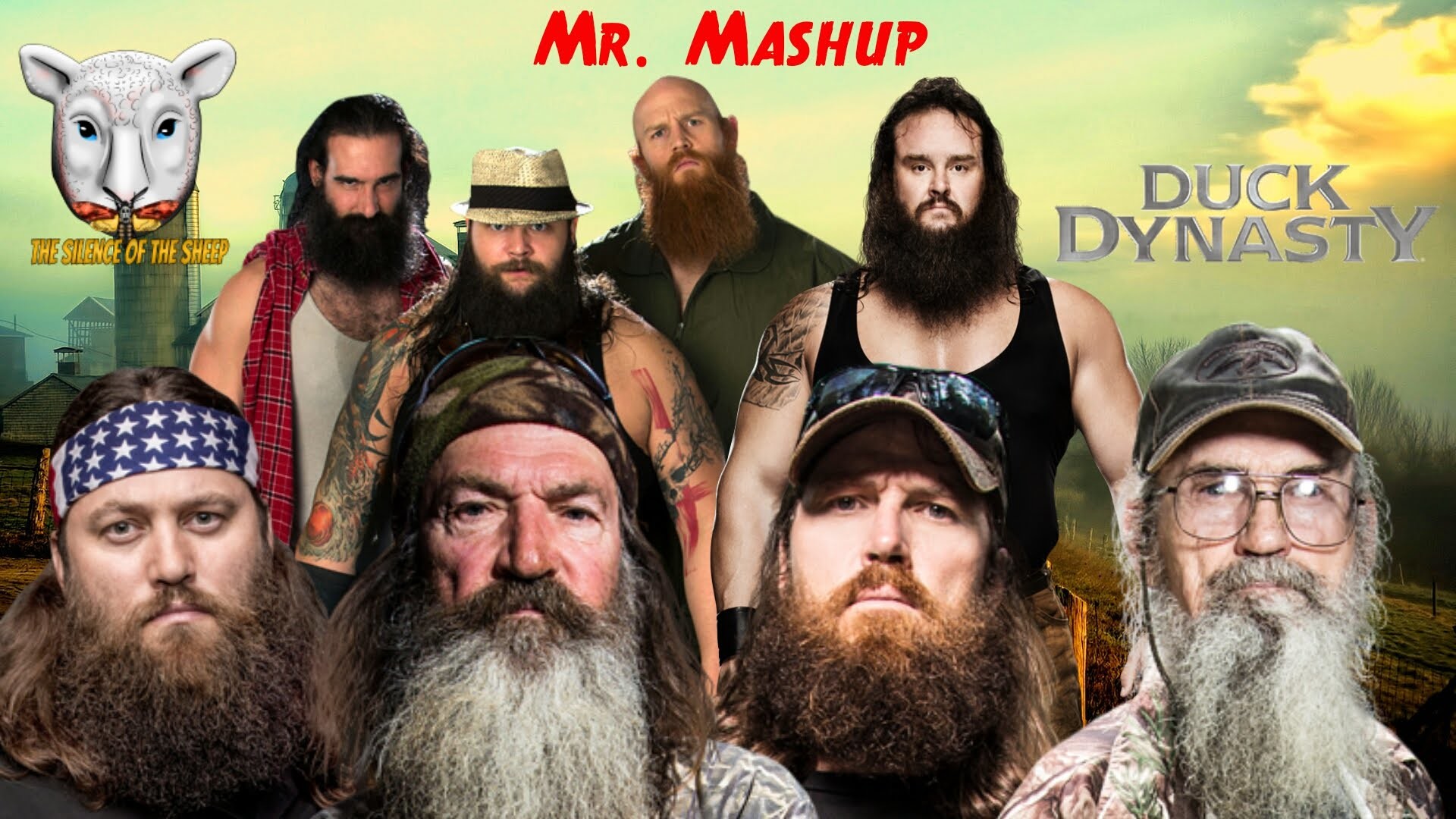 1920x1080 WWE Mashup: Duck Dynasty and The Wyatt Family "Sharp Dressed Men Living in  Fear"
