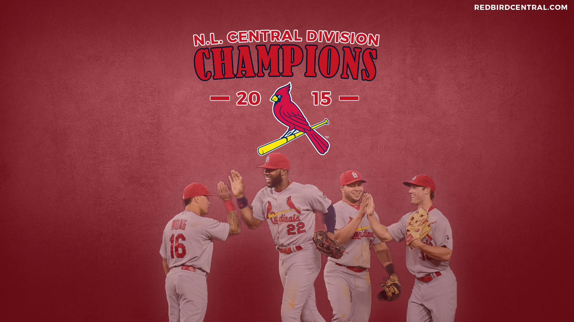 1920x1080 RedbirdCentral.com - St. Louis Cardinals Wallpaper - 2015 Central Division  Champions