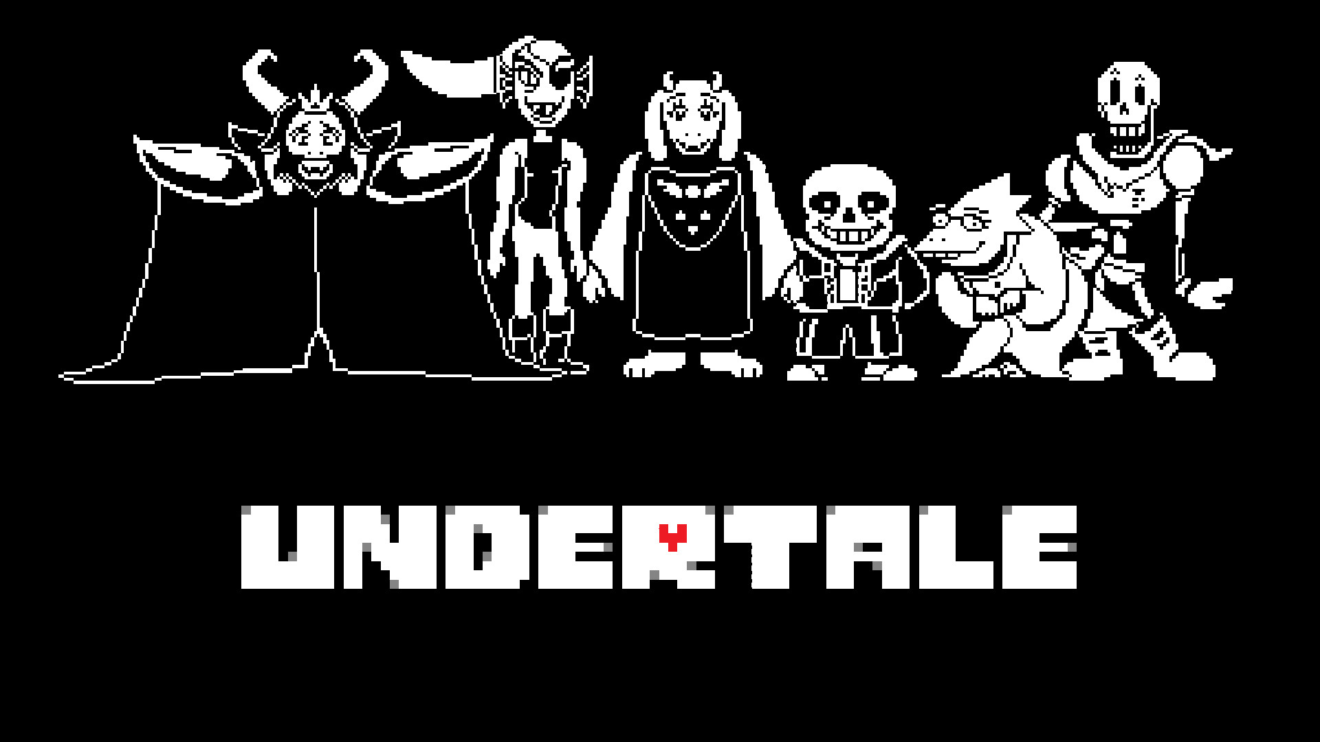 1920x1080 undertale characters - - Yahoo Image Search Results