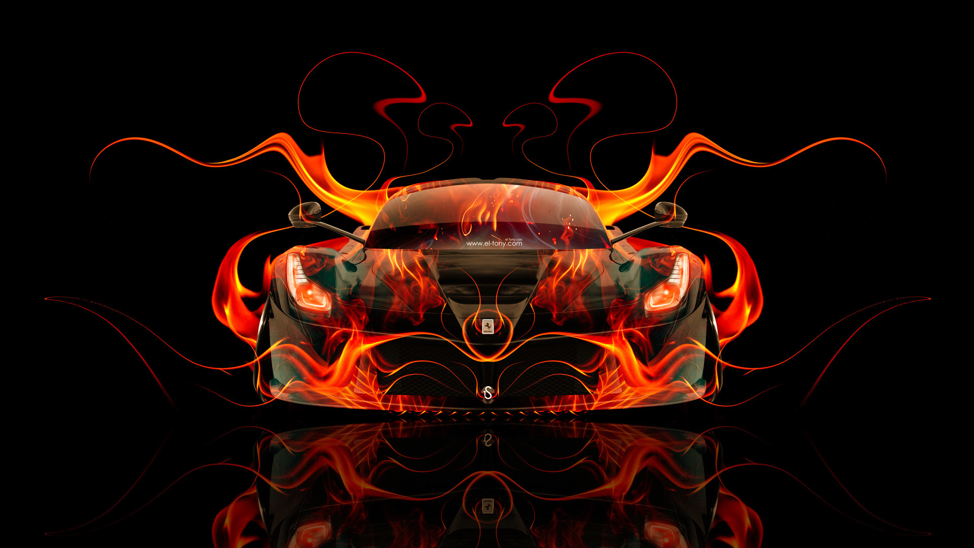 1920x1080 Ferrari-Laferrari-Front-Fire-Abstract-Car-2014-HD-