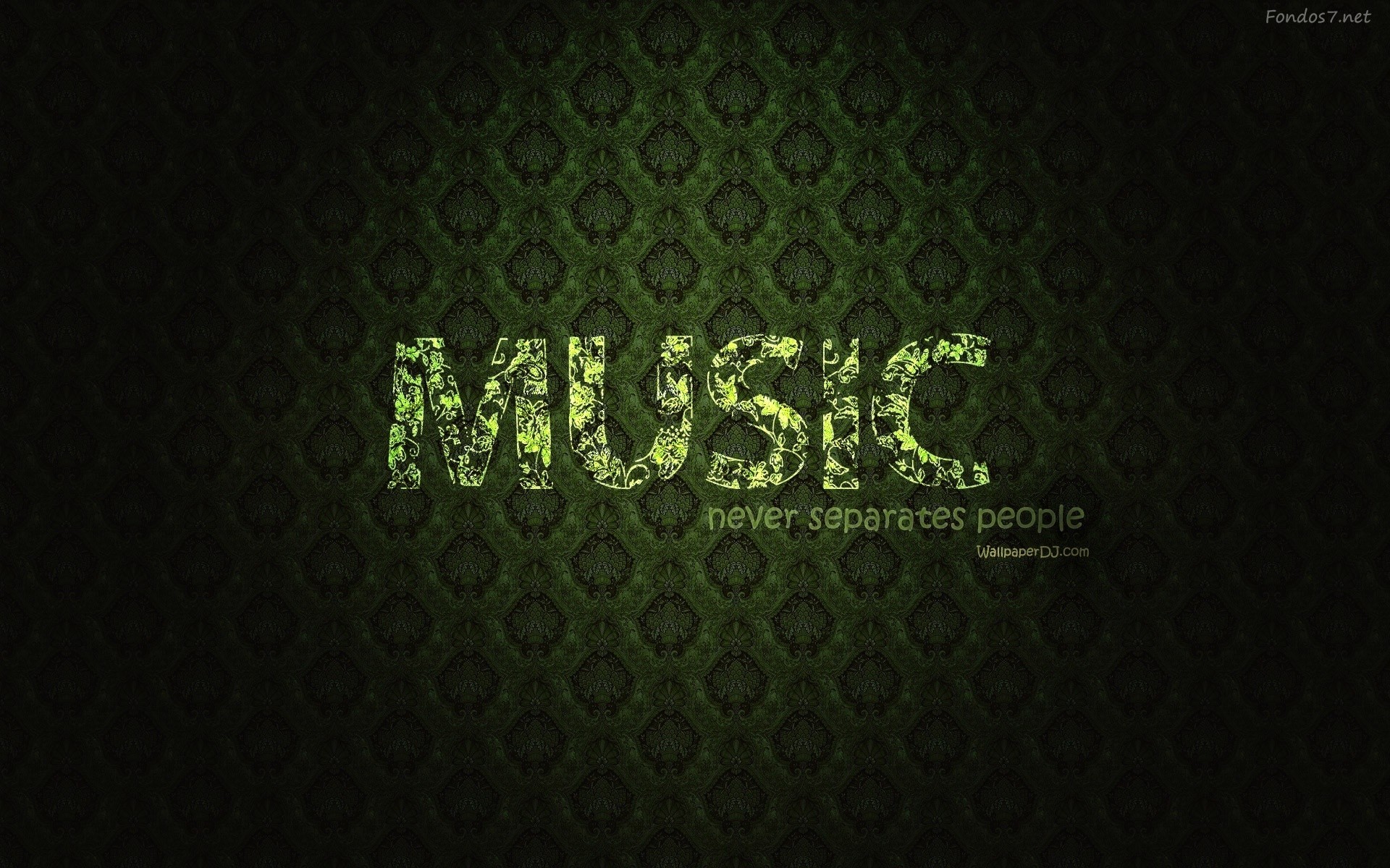 1920x1200 music wallpaper light green. Â«Â«