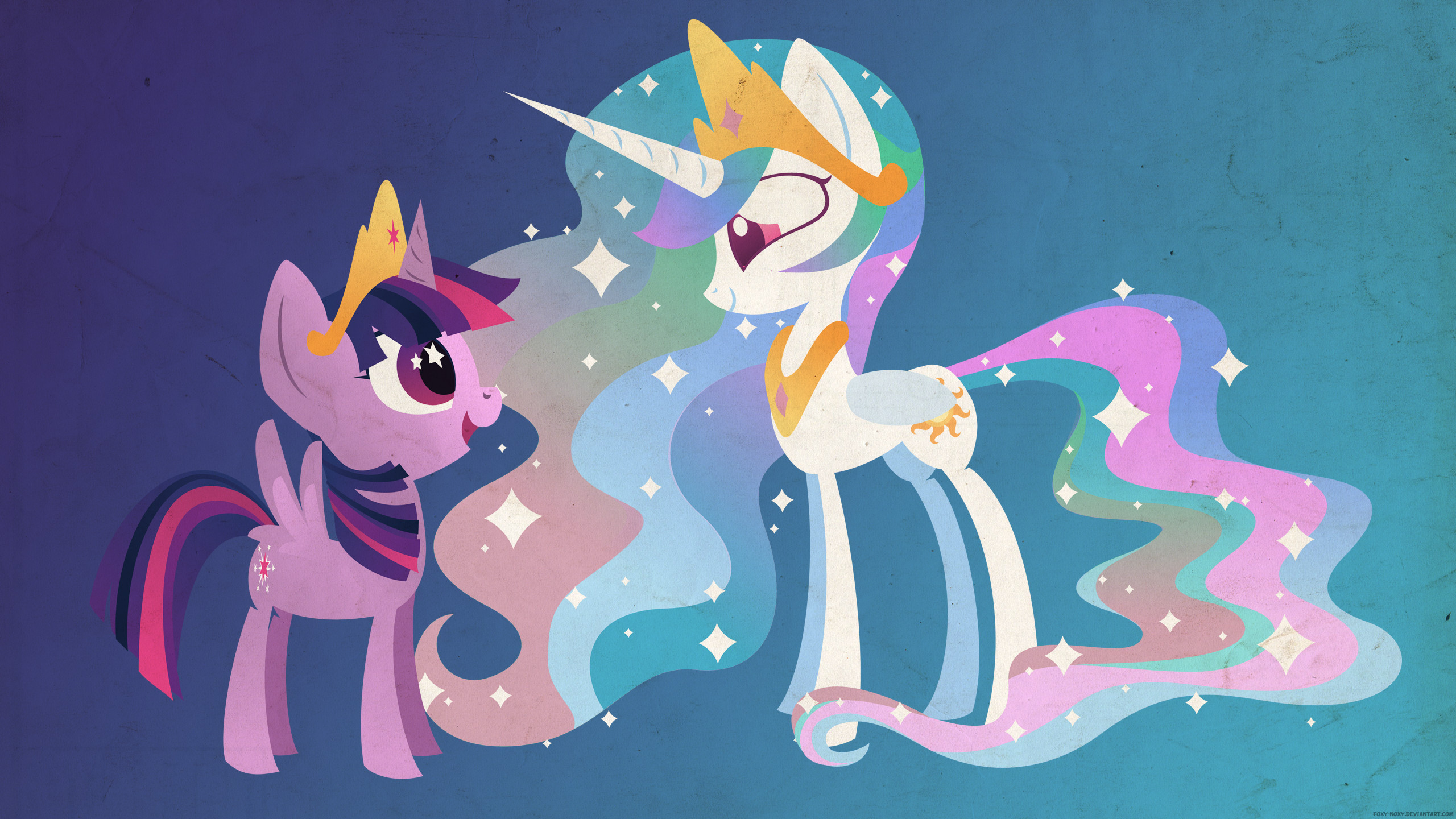 2560x1440 ... pony, princess celestia, safe, twilight sparkle, twilight sparkle  (alicorn), wallpaper - Derpibooru - My Little Pony: Friendship is Magic  Imageboard