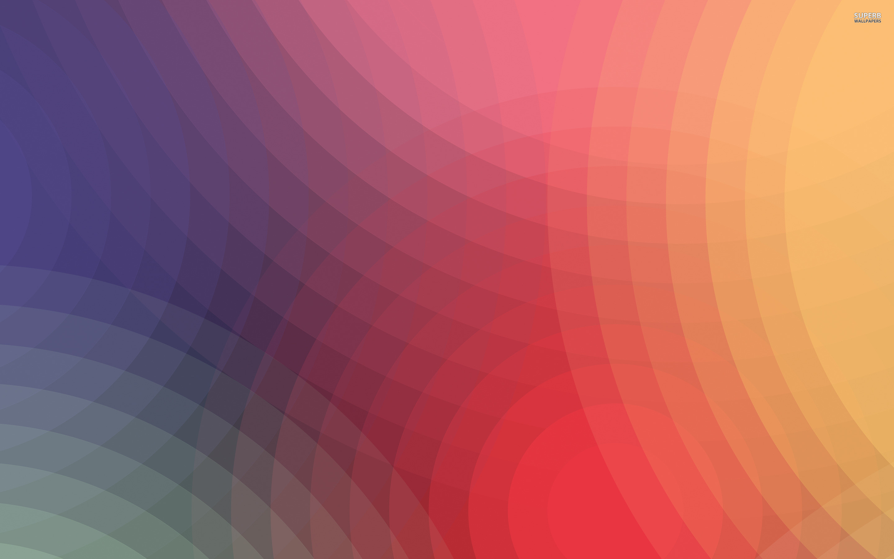 2880x1800 Rainbow colored circles : Desktop and mobile wallpaper : Wallippo