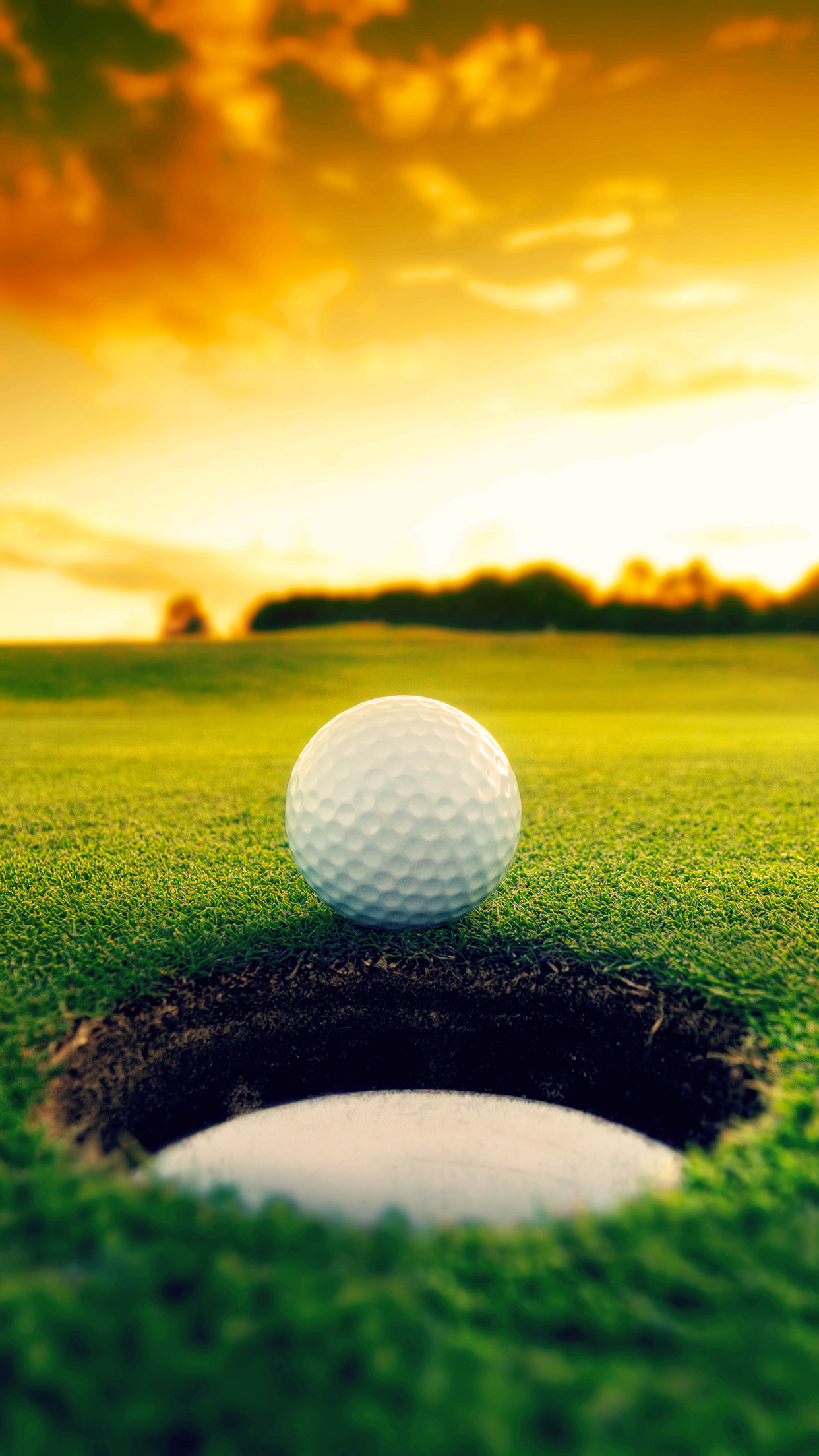 1242x2208 Golf Sunrise 3Wallpapers iPhone Parallax Les 3 Wallpapers iPhone du .