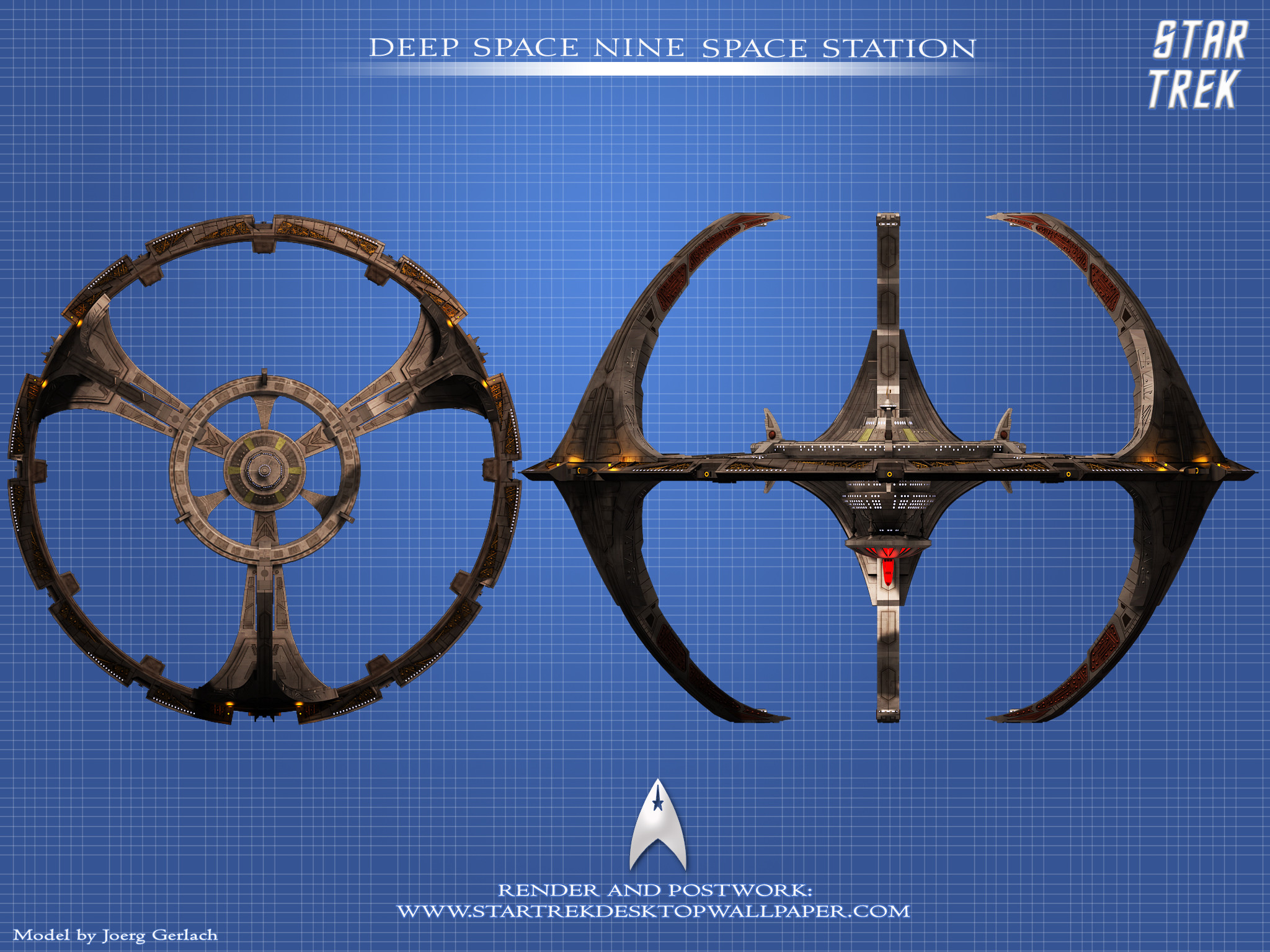 2048x1536 Star Trek Deep Space Nine Space Station. Free Star Trek computer desktop  wallpaper, images