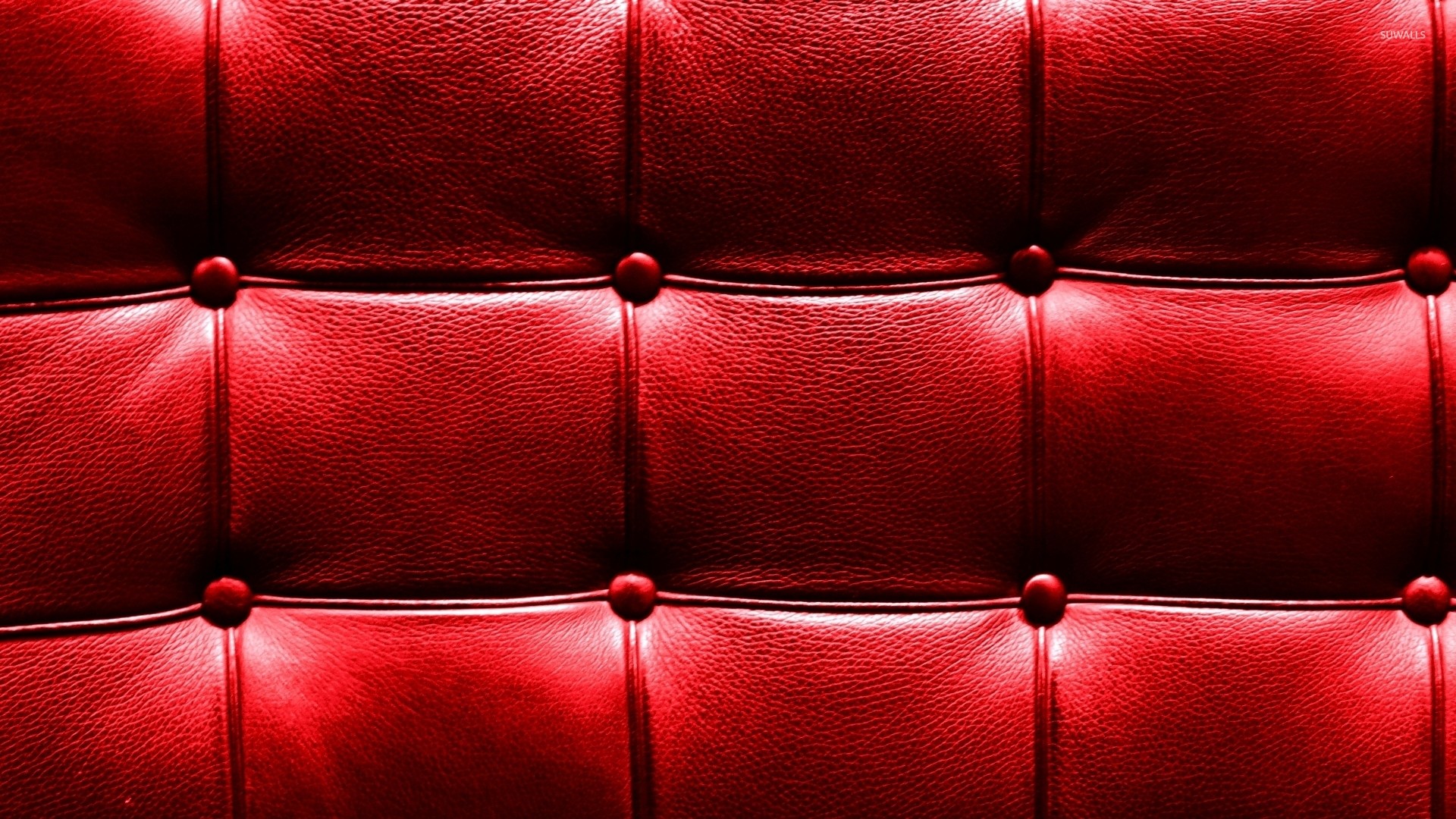 1920x1080 Red leather pattern wallpaper